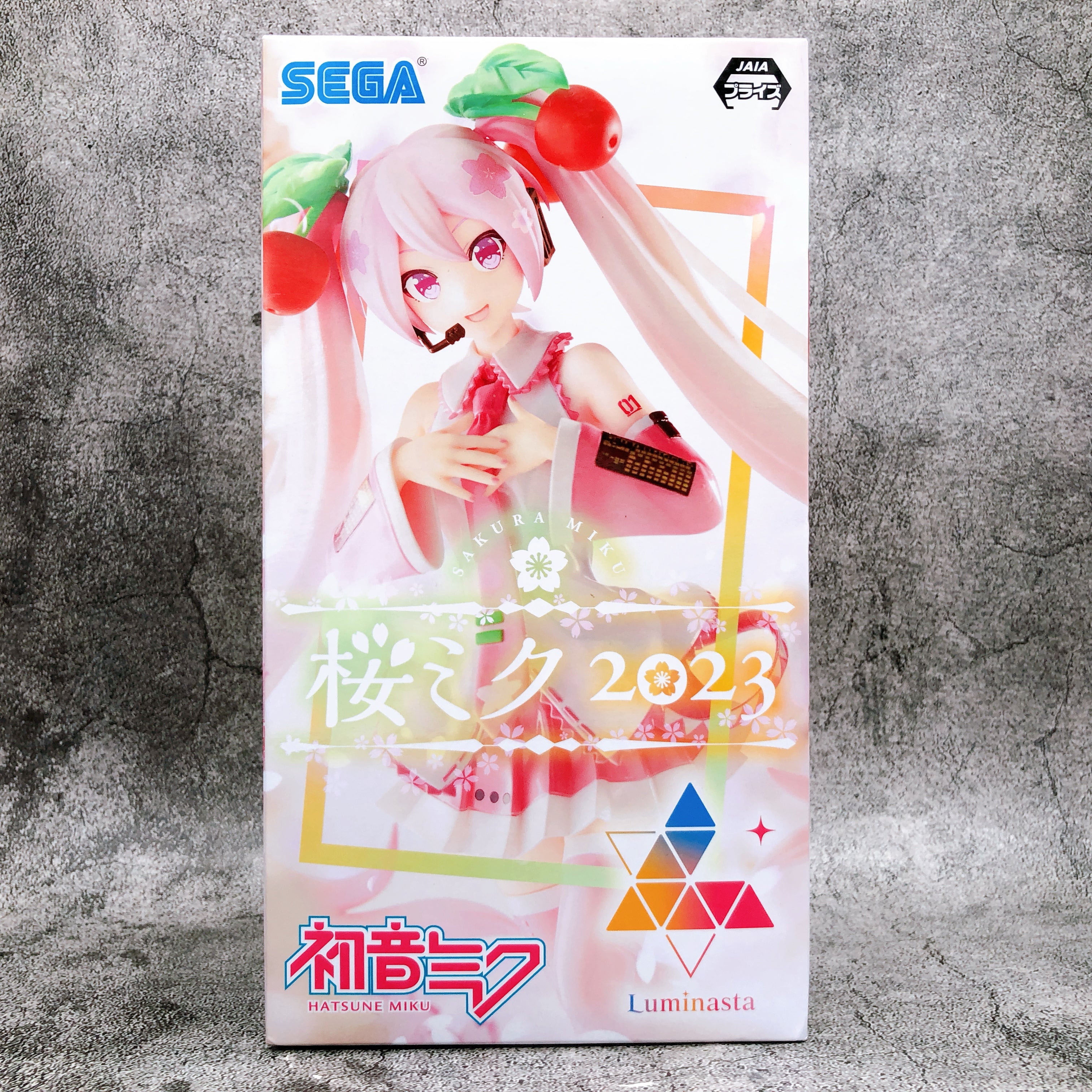 Hatsune Miku Sakura Miku 2023 Luminasta Figure SEGA Japan Sealed NEW FASTSHIP