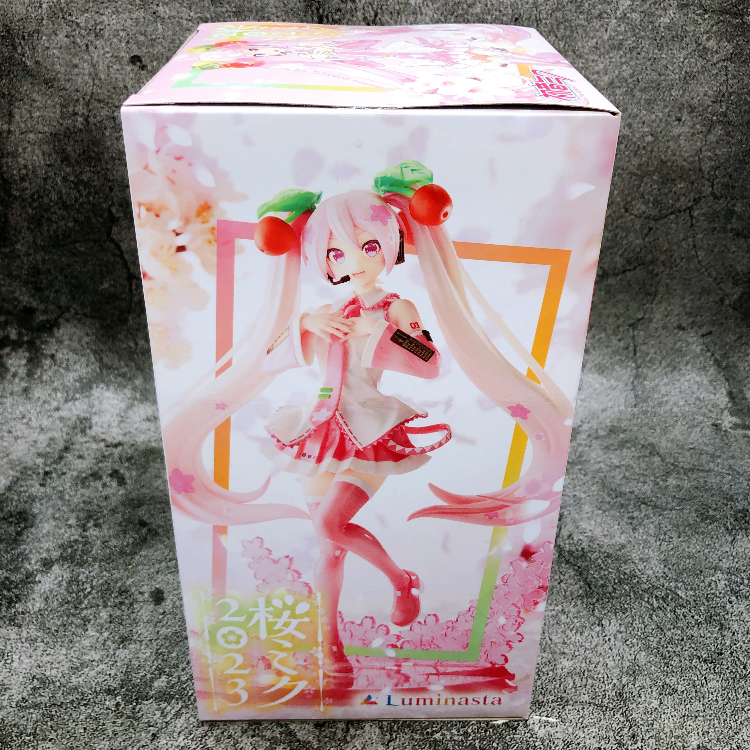Hatsune Miku Sakura Miku 2023 Luminasta Figure SEGA Japan Sealed NEW FASTSHIP