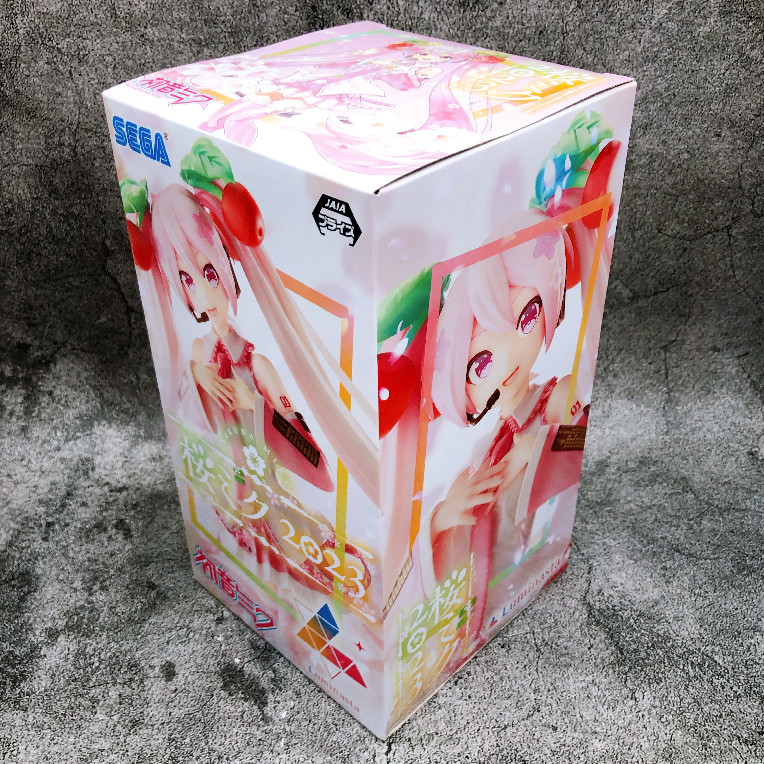 Hatsune Miku Sakura Miku 2023 Luminasta Figure SEGA Japan Sealed NEW FASTSHIP