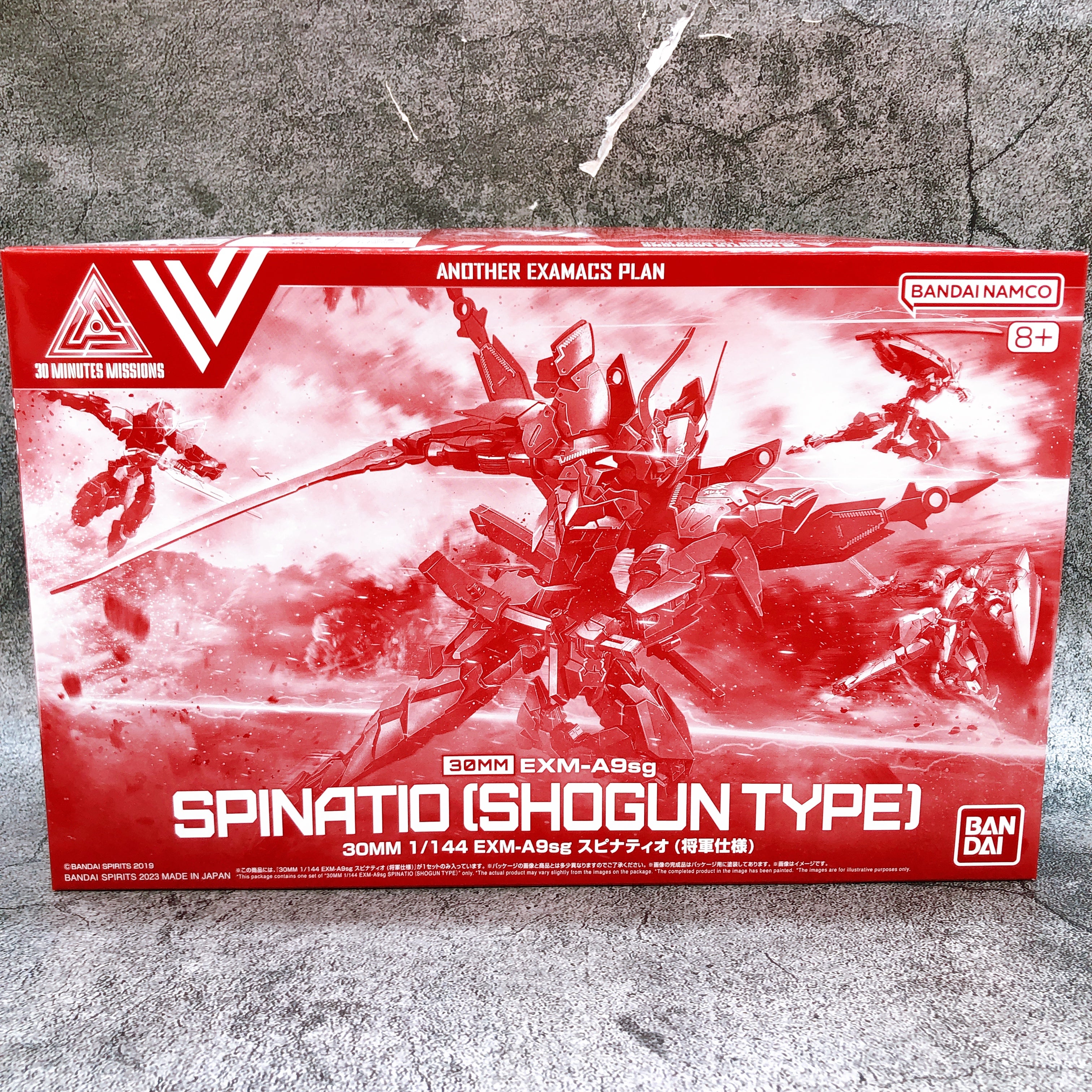 30MM 1/144 EXM-A9sg Spinatio Shogun Type Plastic Model Kit Premium Bandai NEW