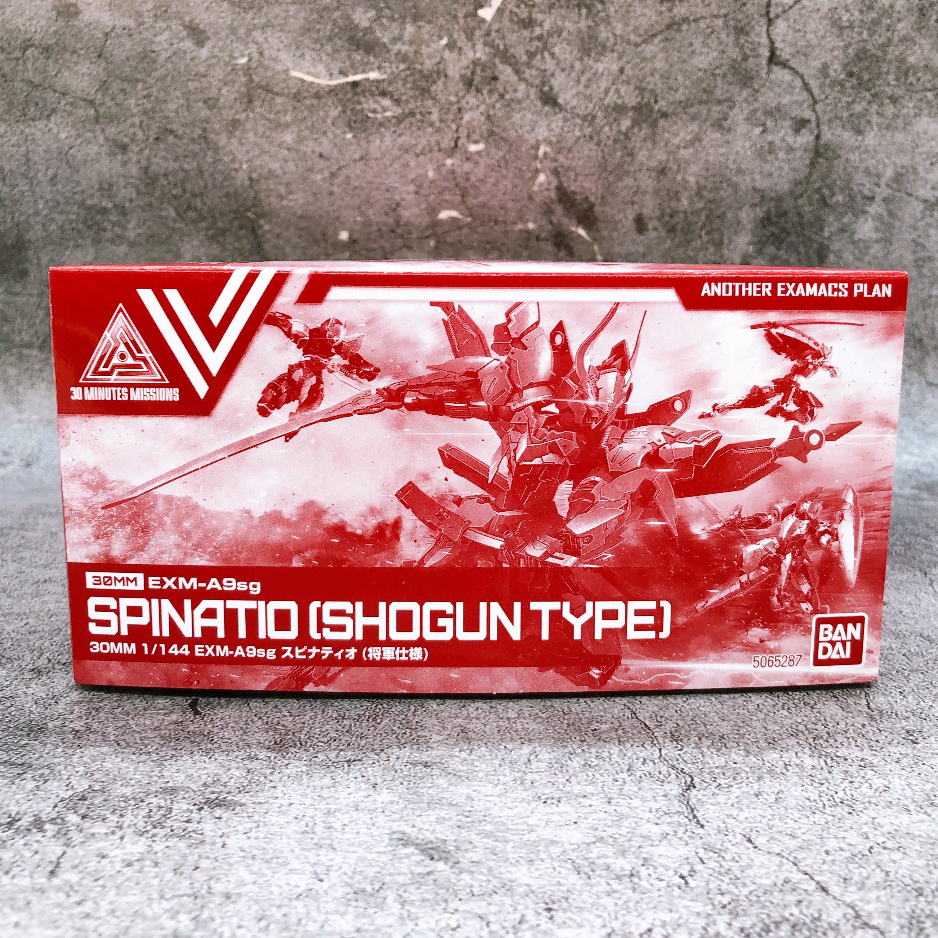 30MM 1/144 EXM-A9sg Spinatio Shogun Type Plastic Model Kit Premium Bandai NEW