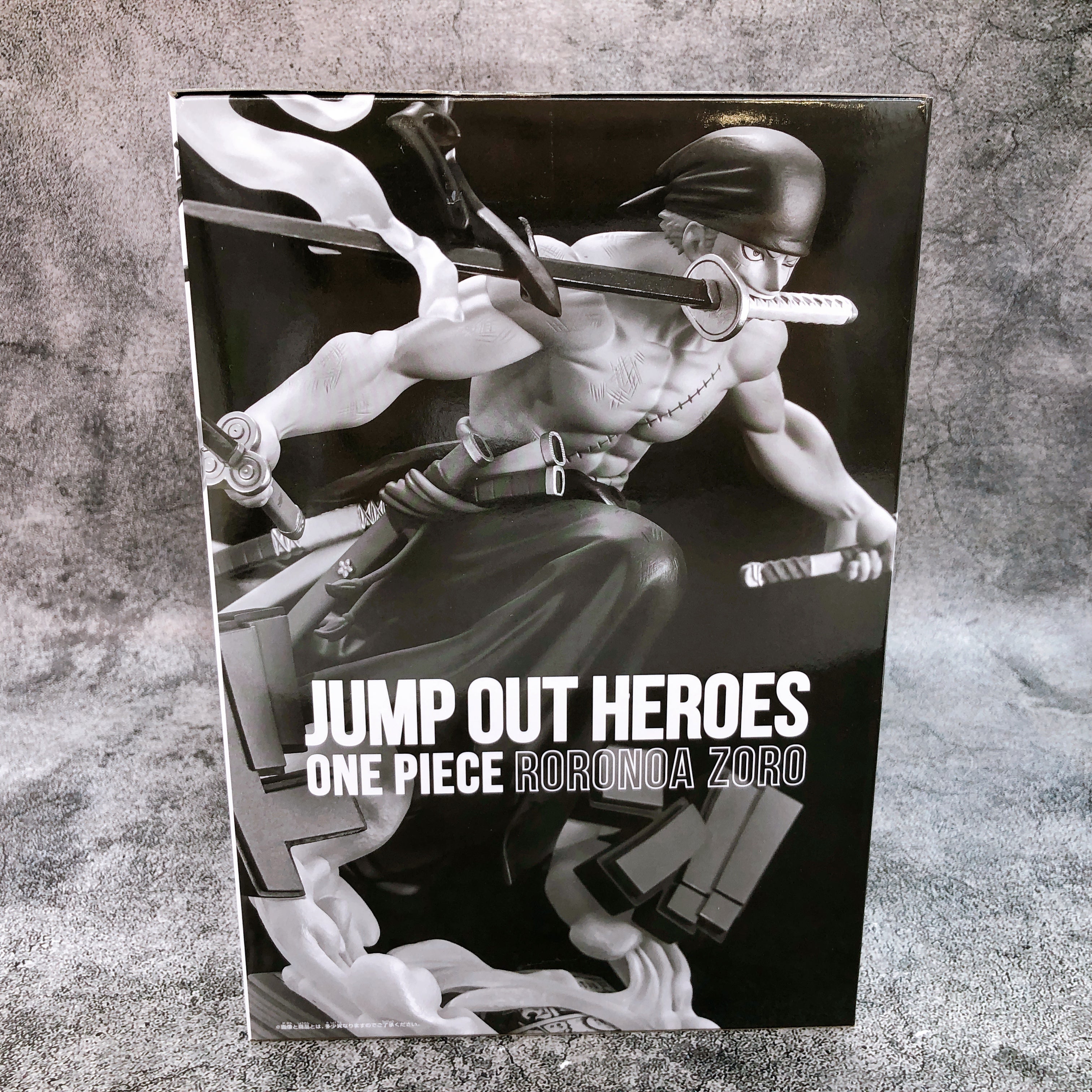 One Piece Roronoa Zoro Jump Out Heroes Limited Figure Bandai NEW