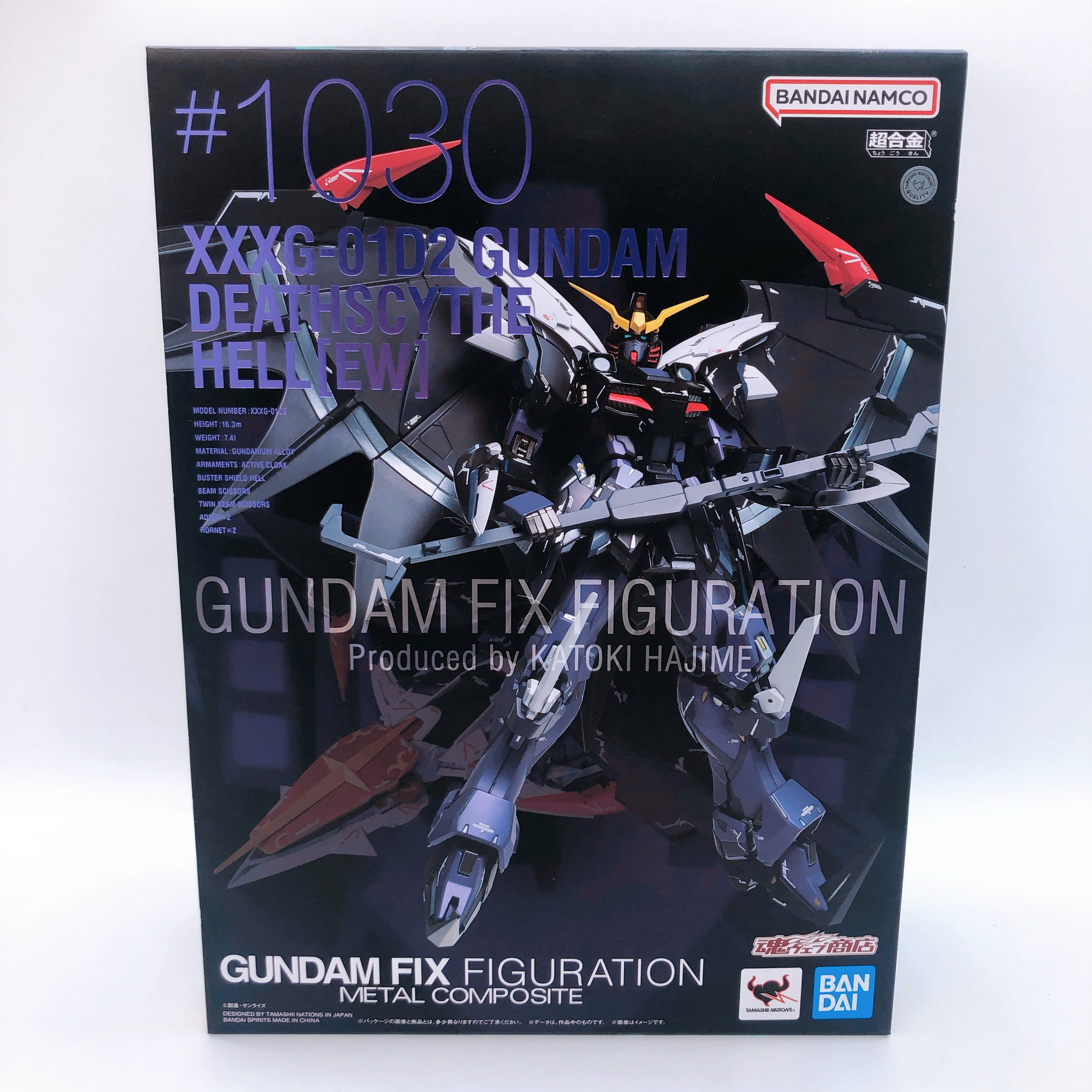 GUNDAM FIX FIGURATION METAL COMPOSITE DEATHSCYTHE HELL EW Bandai Figure NEW