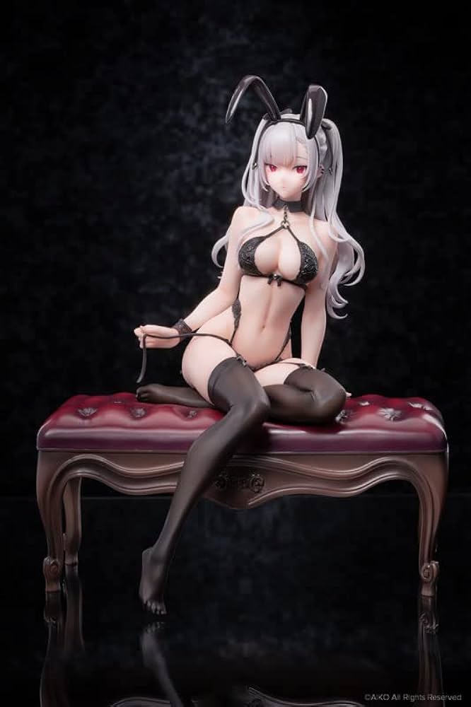 (w/Bonus) Tana Black Bunny Girl 1/7 Scale Figure Reverse Studio Japan FASTSHIP