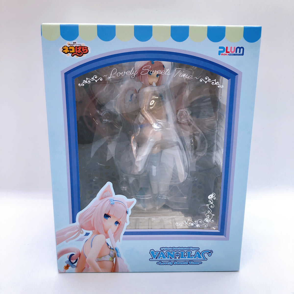 Nekopara Vanilla Lovely Sweets Time 1/7 Scale PVC Figure 15+ PLUM Japan Sealed