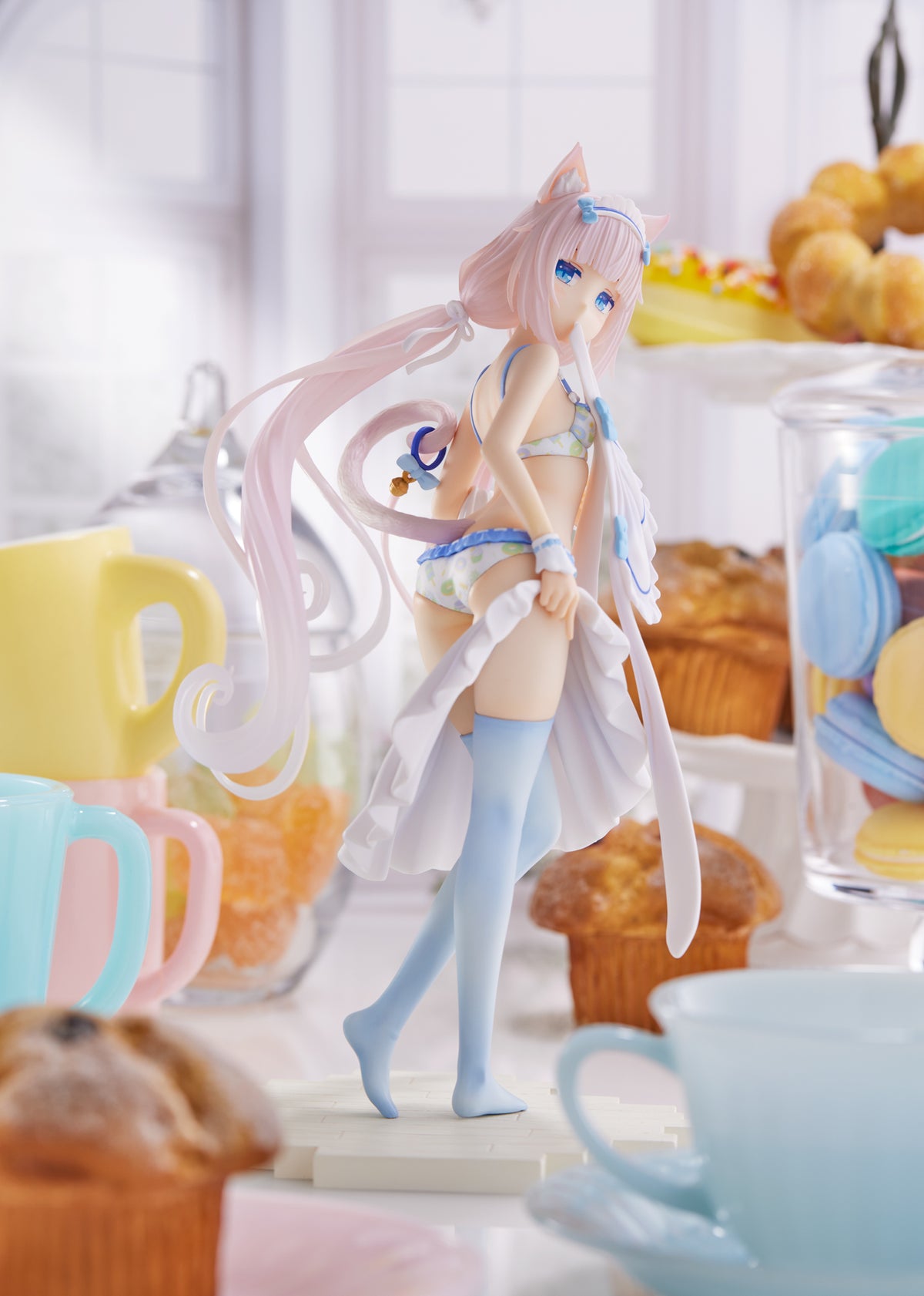 Nekopara Vanilla Lovely Sweets Time 1/7 Scale PVC Figure 15+ PLUM Japan Sealed