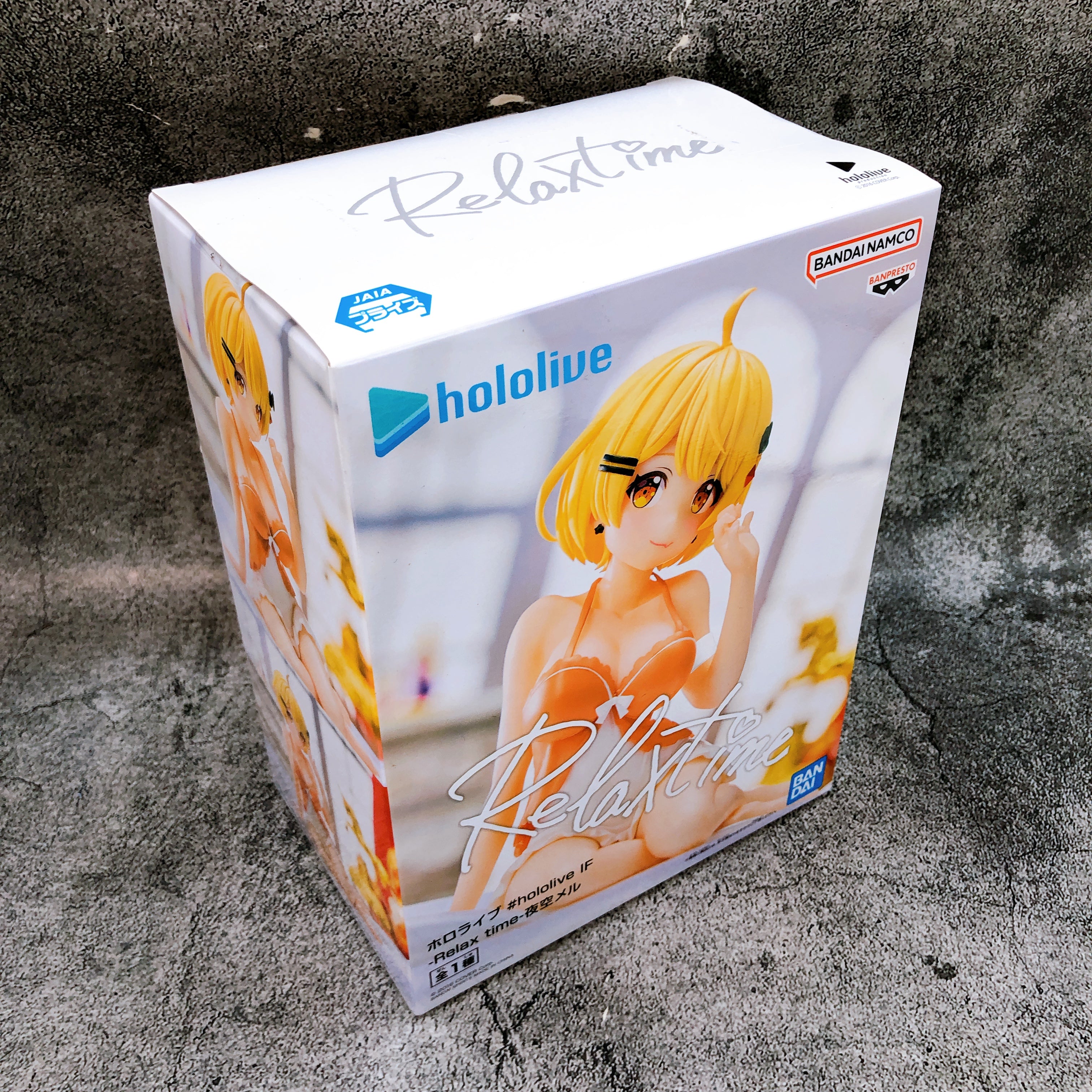 Hololive Yozora Mel #hololive IF Relax time BANPRESTO Japan AUTHENTIC FASTSHIP