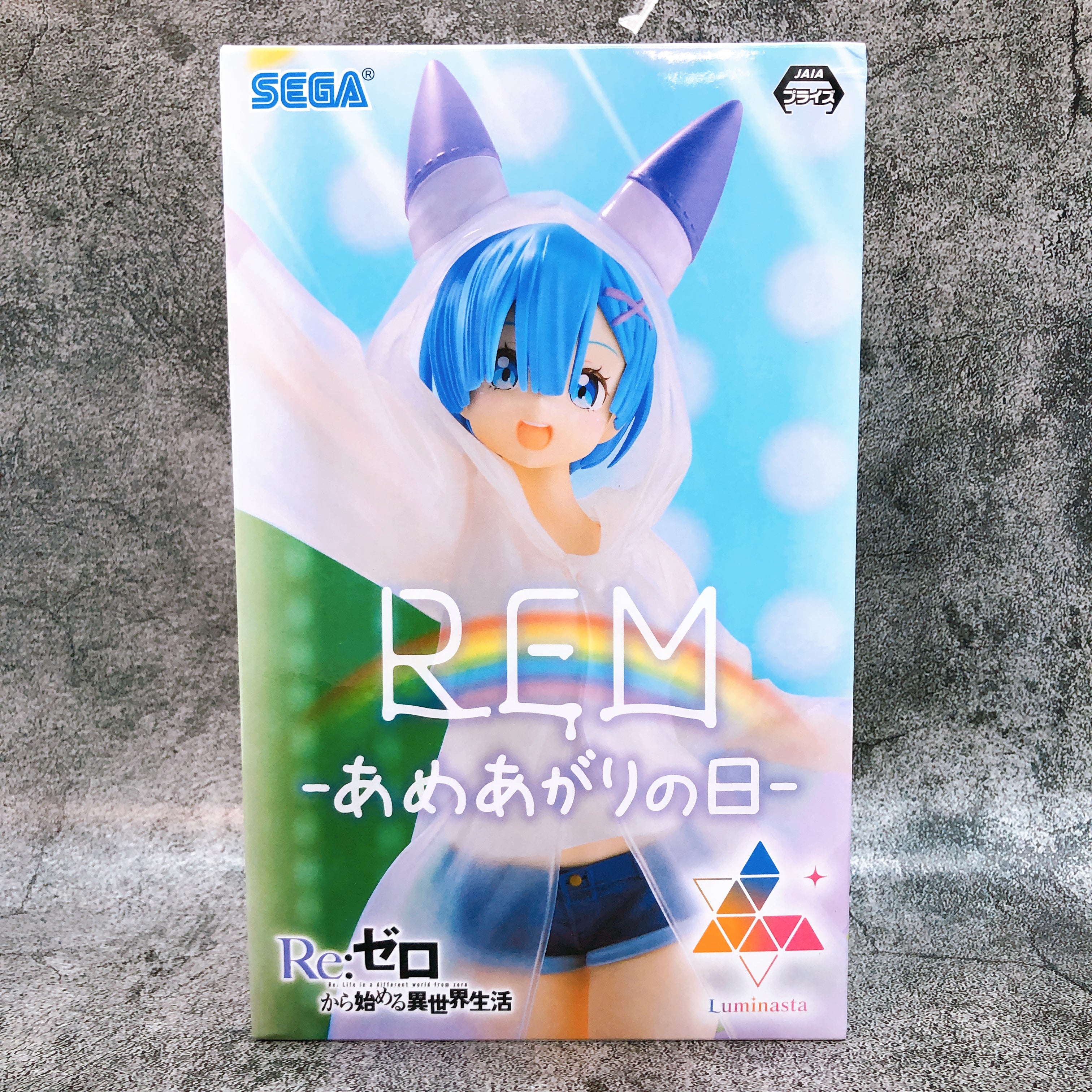 Re:Zero Rem Day After Rain Luminasta Figure SEGA Japan AUTHENTIC FASTSHIP 15+
