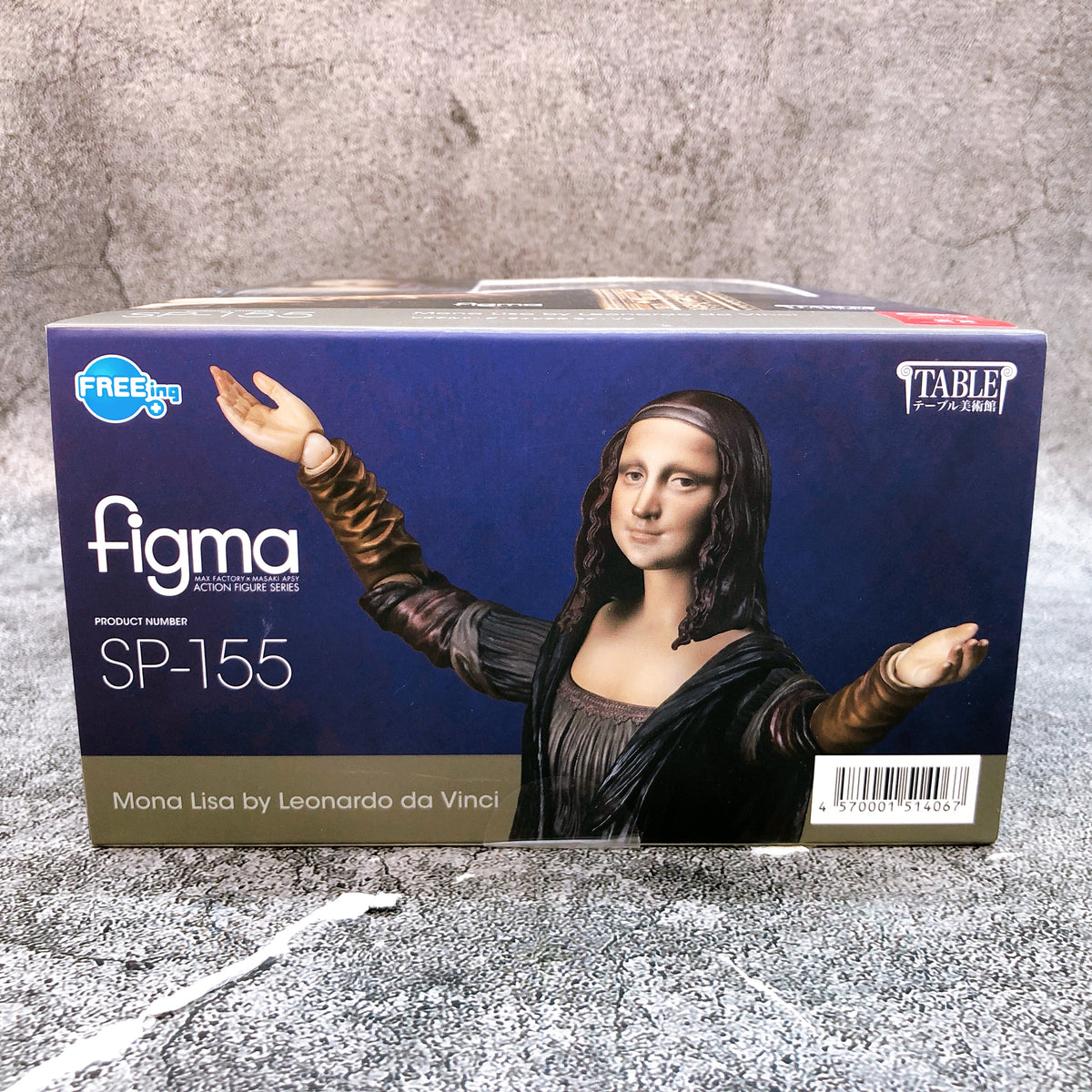FREEing Table Museum Mona Lisa by leonardo da Vinci figma SP-155 Action Figure