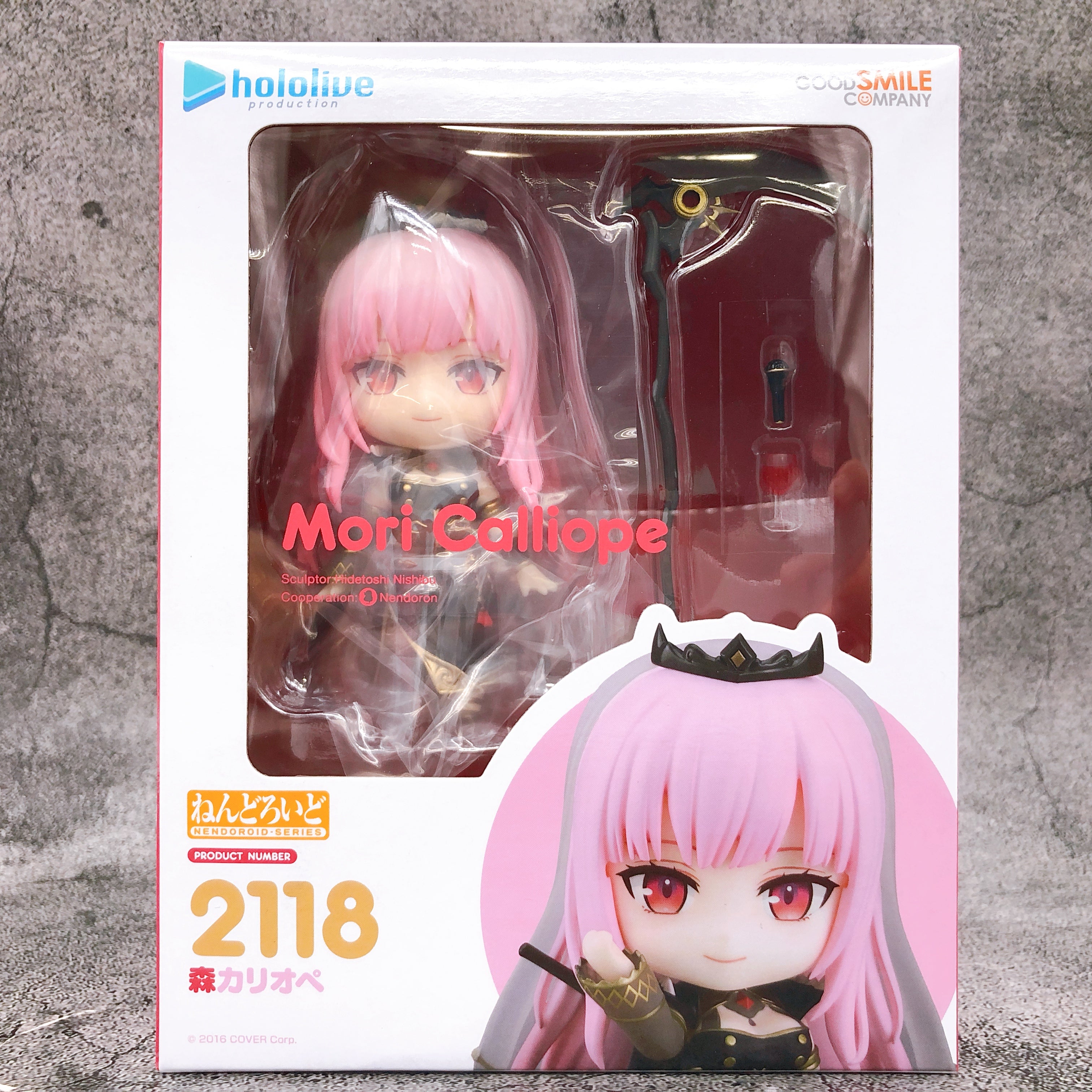 Nendoroid Mori Calliope Hololive Production Action Figure Good Smile Company NEW