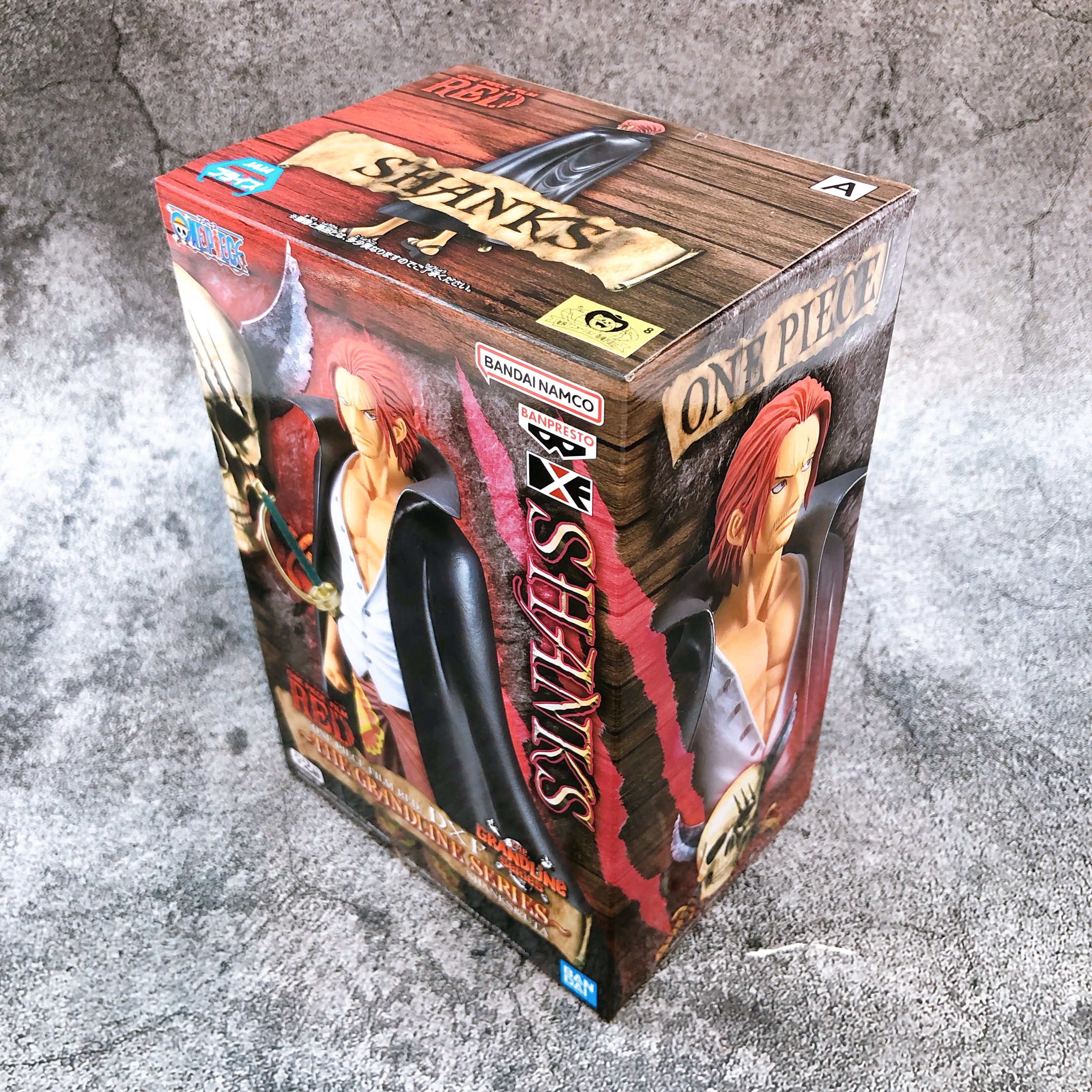 ONE PIECE FILM RED Shanks DXF THE GRANDLINE SERIES BANPRESTO Japan Sealed NEW