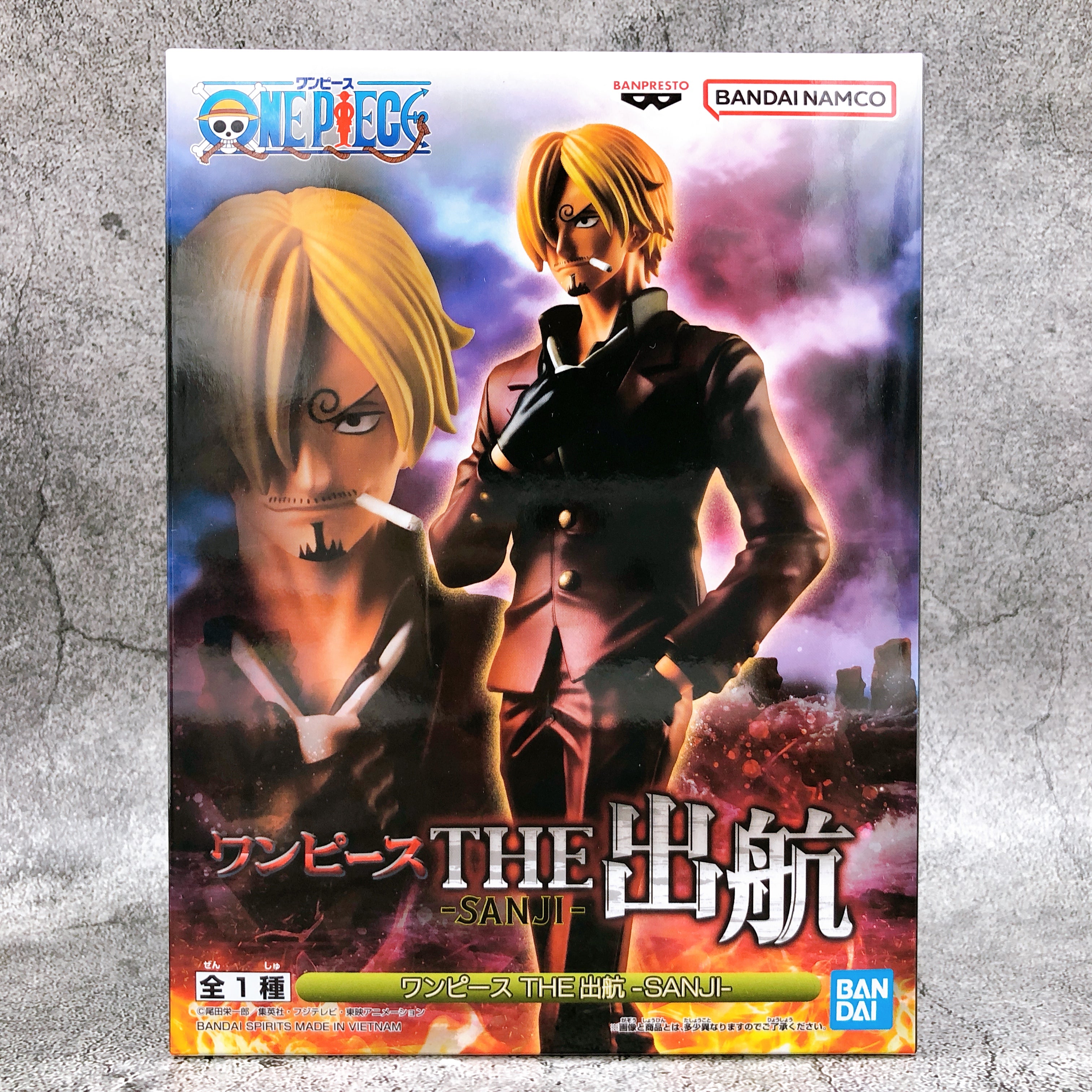 ONE PIECE Sanji The Departure Figure BANPRESTO Japan AUTHENTIC FASTSHIP Sealed