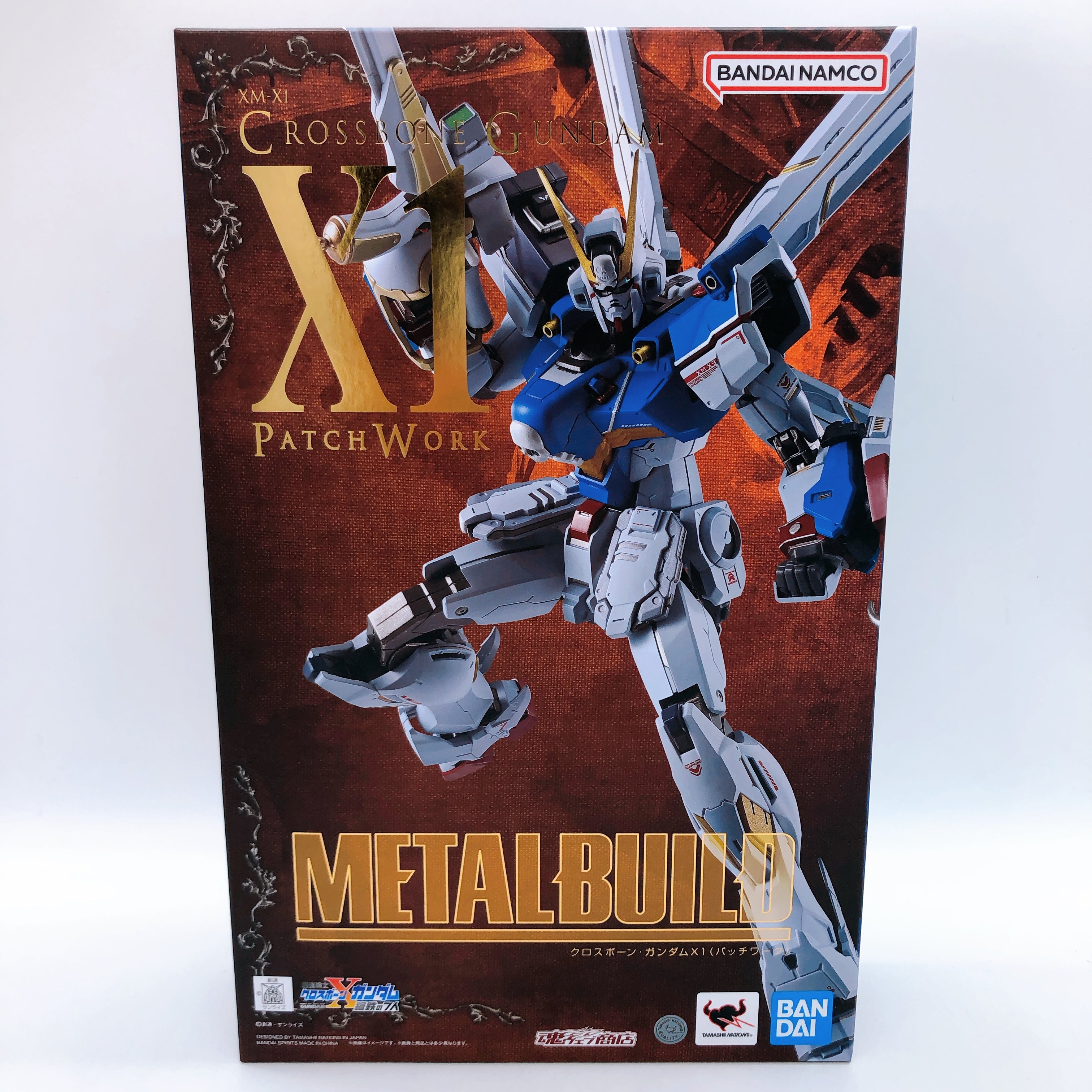 METAL BUILD XM-X1 Crossbone Gundam X1 Patchwork Action Figure Bandai NEW