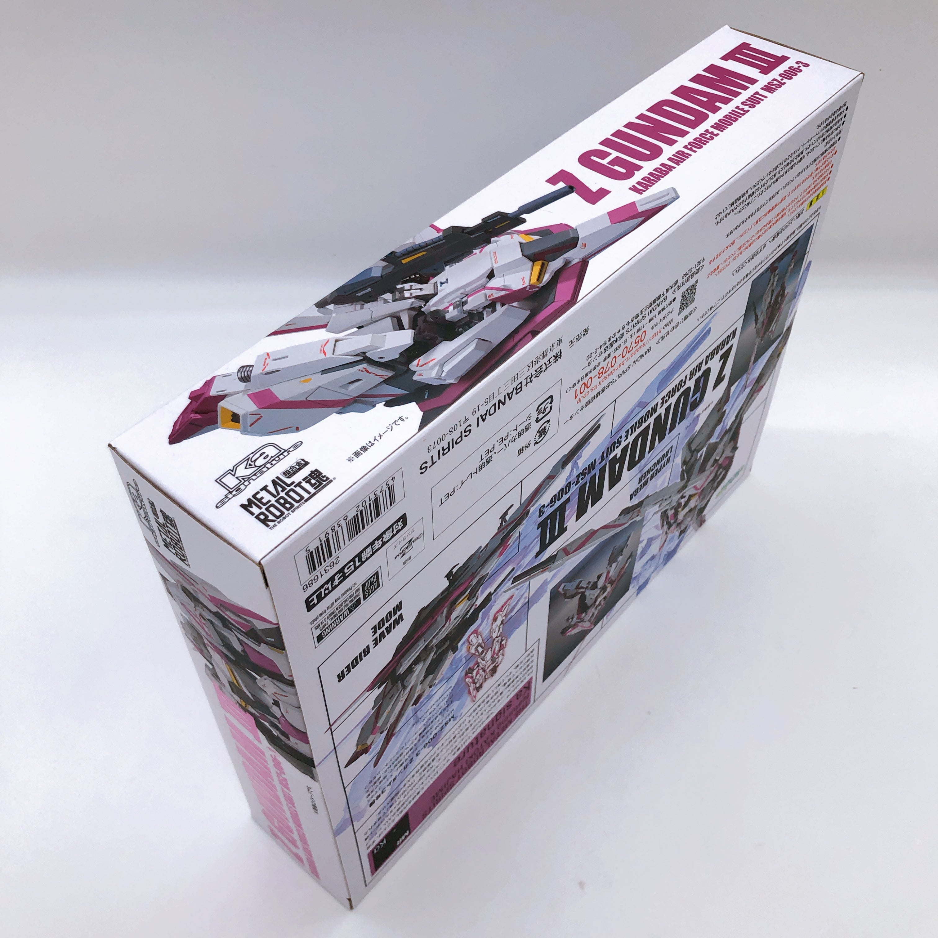 METAL ROBOT SPIRITS Ka signature SIDE MS Z GUNDAM Unit 3 Figure Bandai Japan NEW