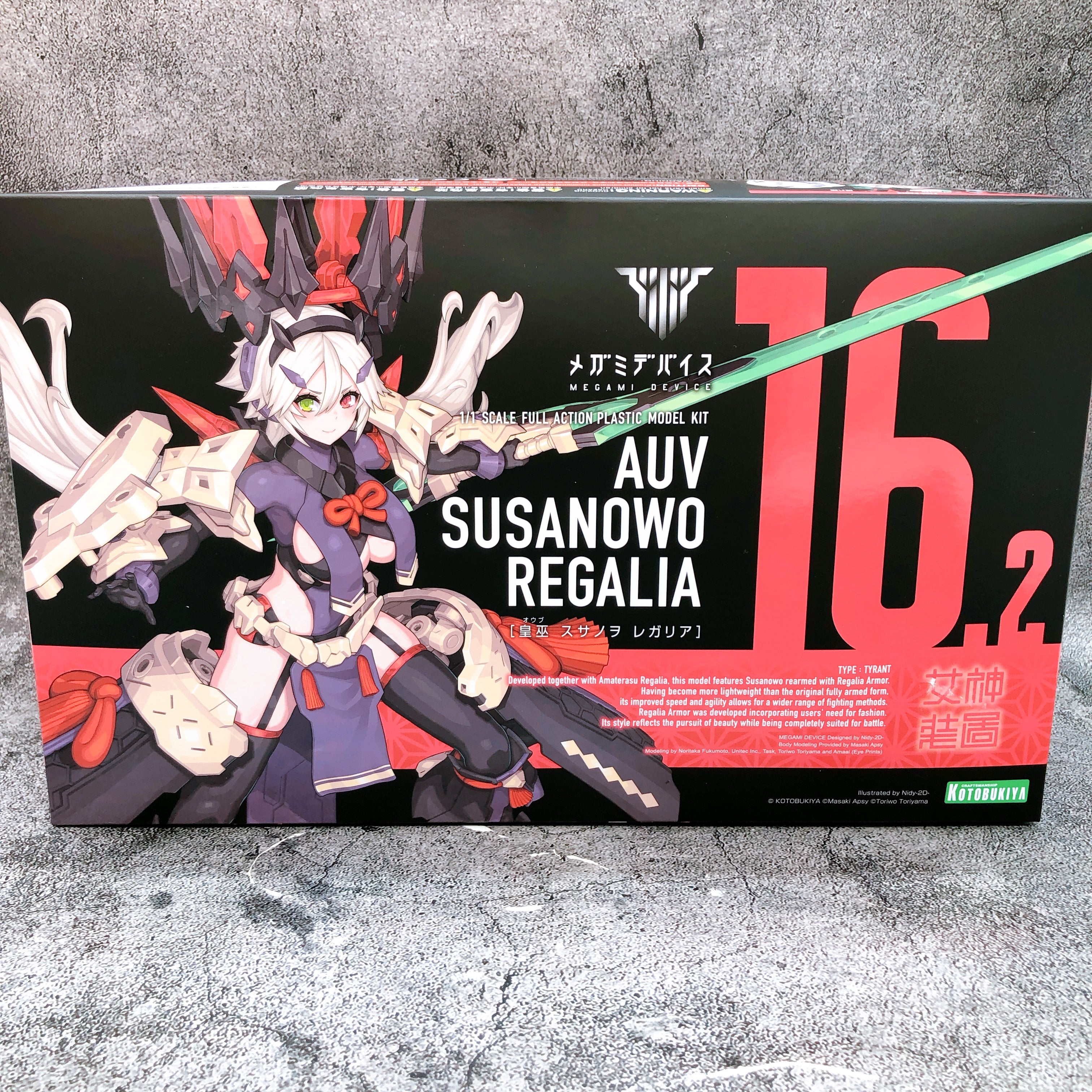 Megami Device AUV Susanowo Regalia 1:1 Scale Model Kit KOTOBUKIYA NEW FASTSHIP