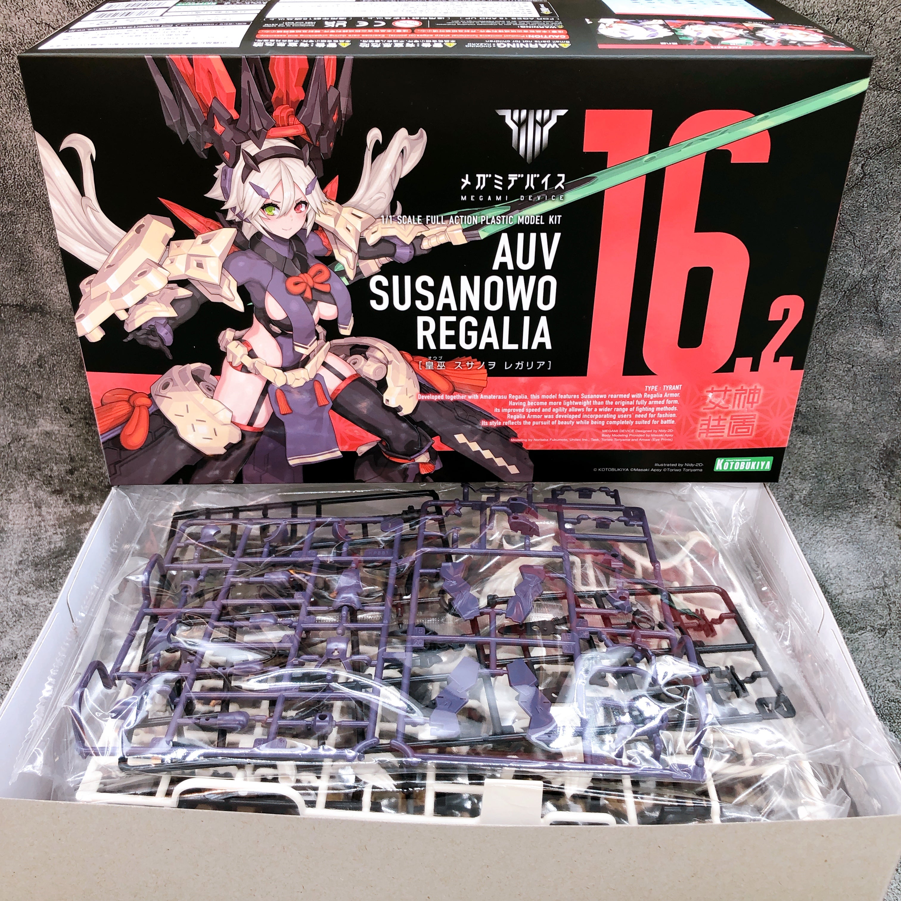 Megami Device AUV Susanowo Regalia 1:1 Scale Model Kit KOTOBUKIYA NEW FASTSHIP