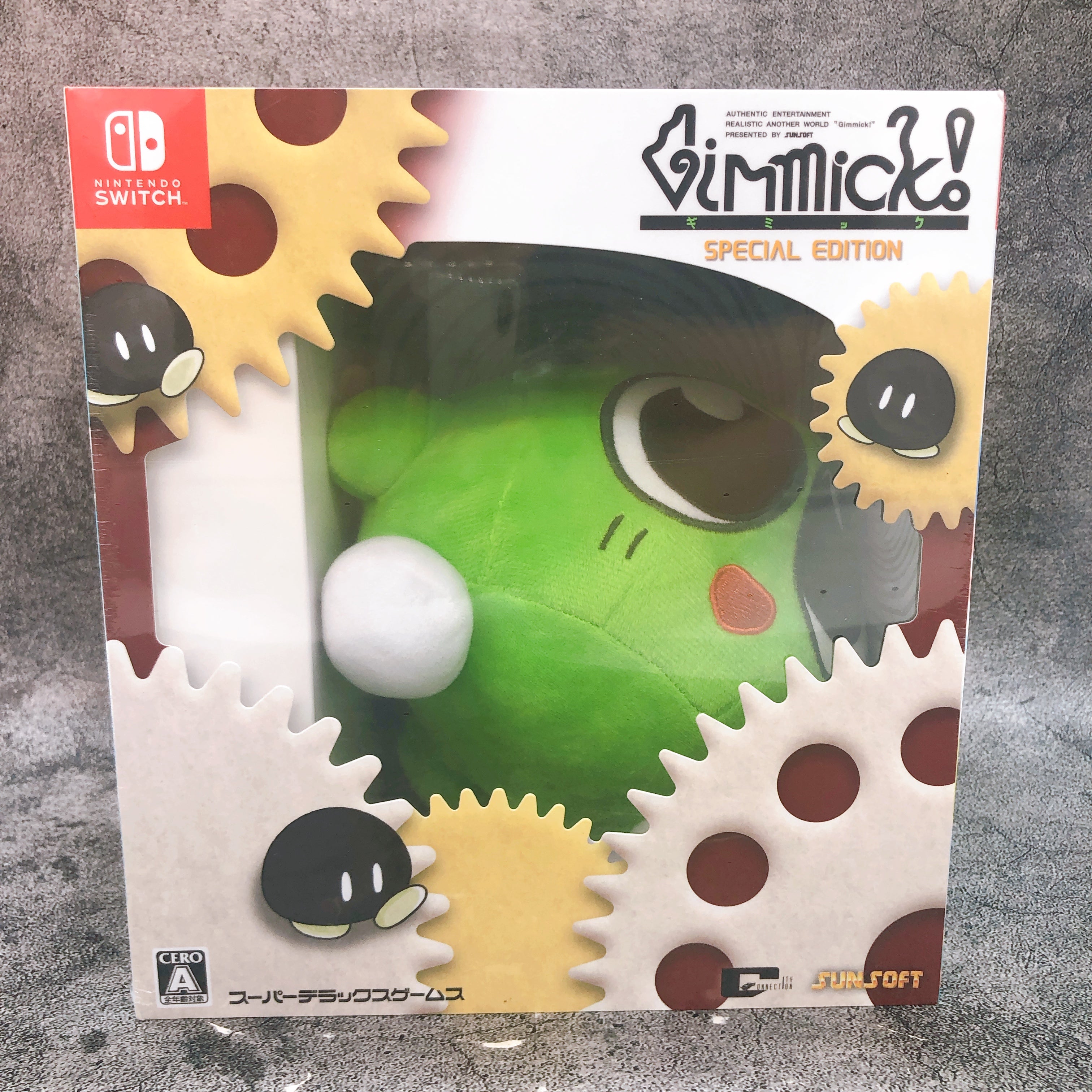 Nintendo Switch Gimmick! Special Edition Collector's Box NS Game Sealed New