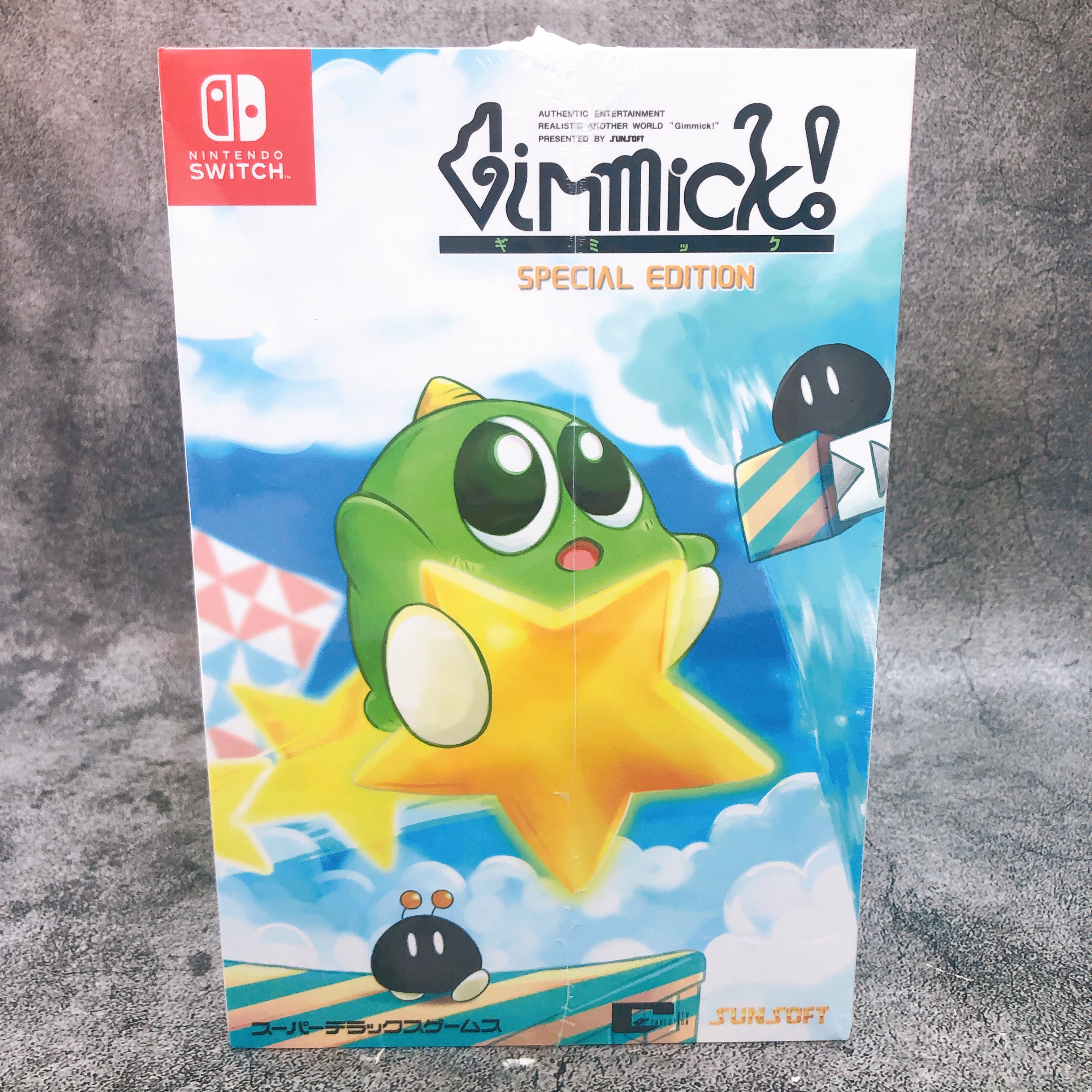 Nintendo Switch Gimmick! Special Edition Collector's Box NS Game Sealed New