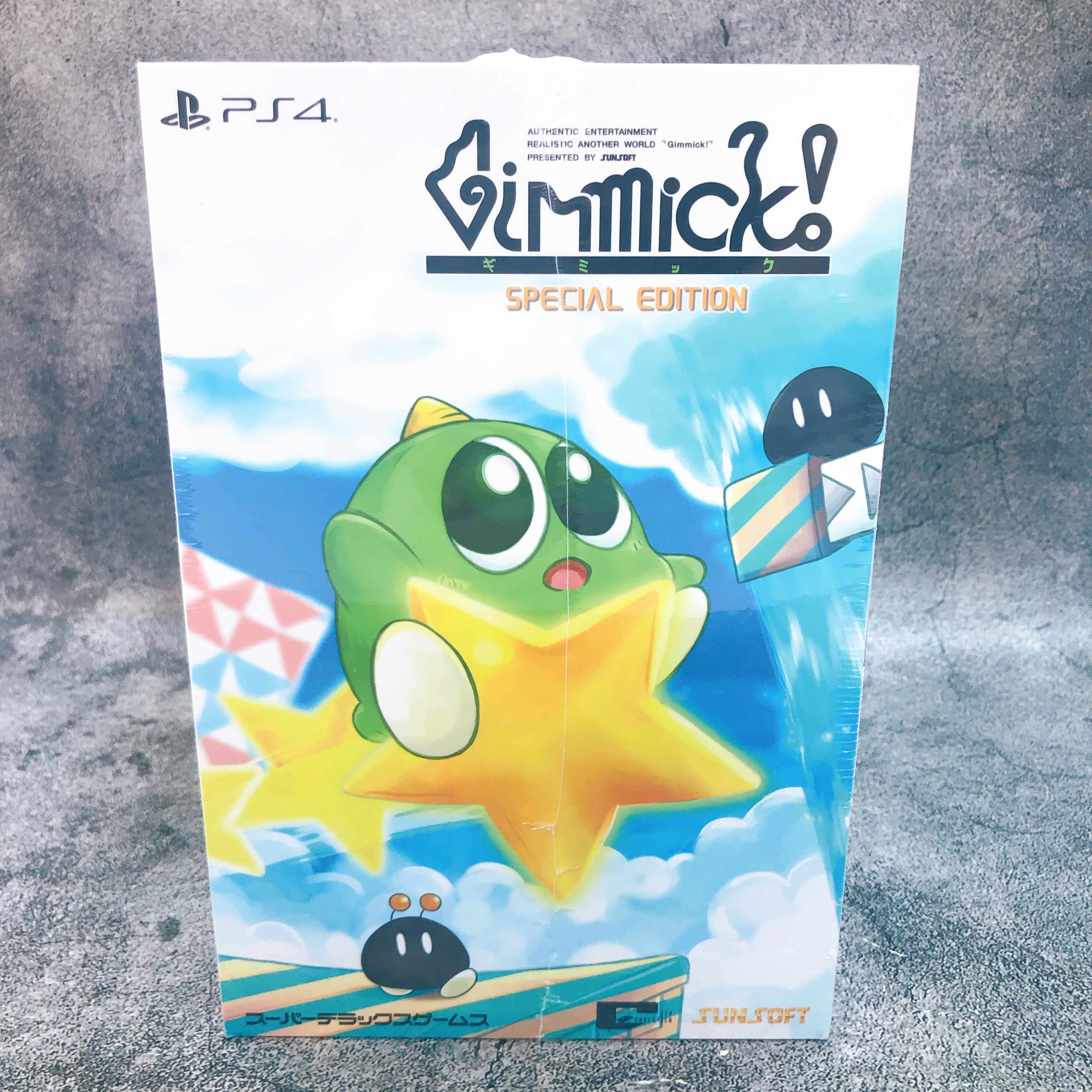 Playstation 4 Gimmick! Special Edition Collector's Box PS4 Game Sealed New