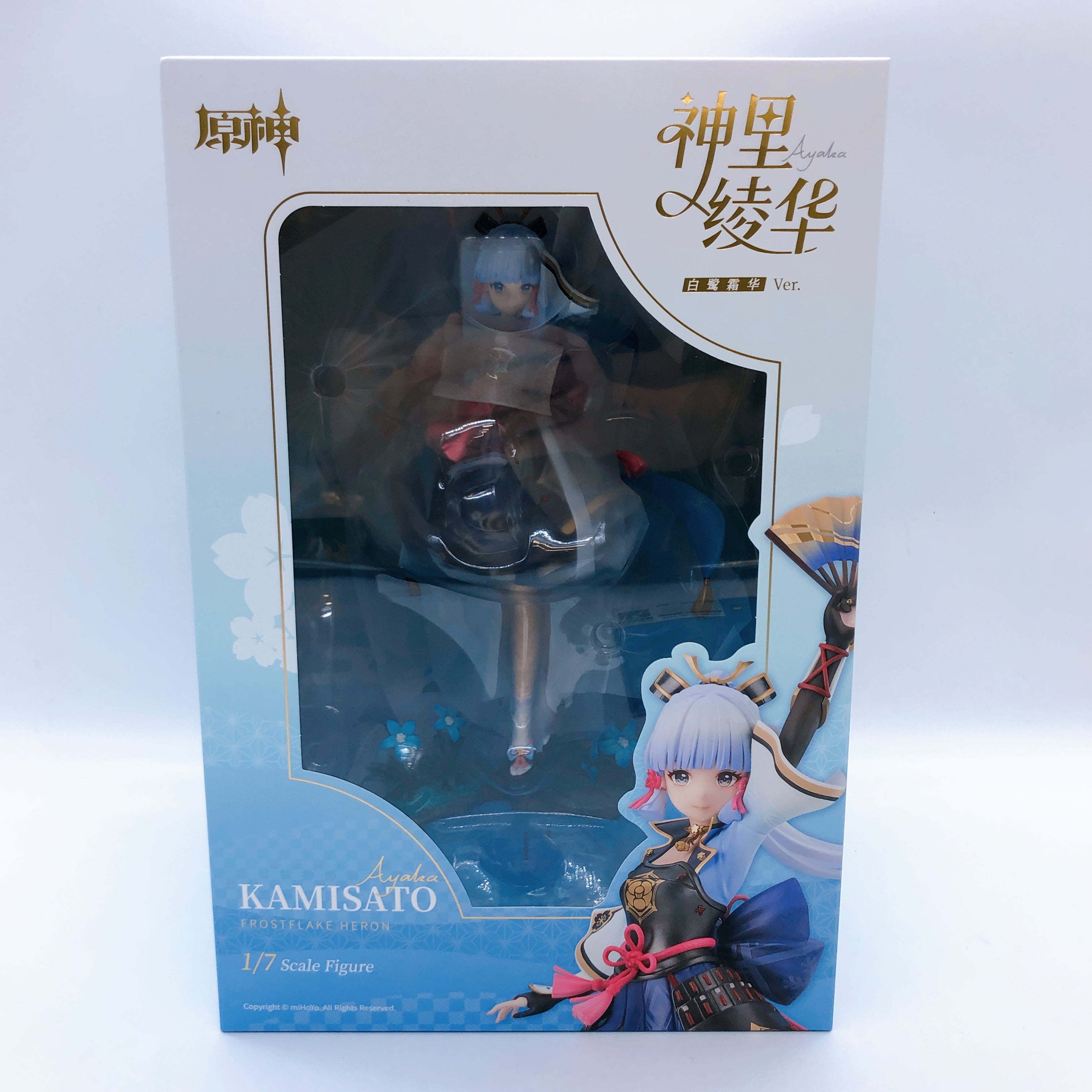 (w/Bonus) Genshin Impact Ayaka Kamisato 1/7 Scale Figure Frostflake Heron Apex