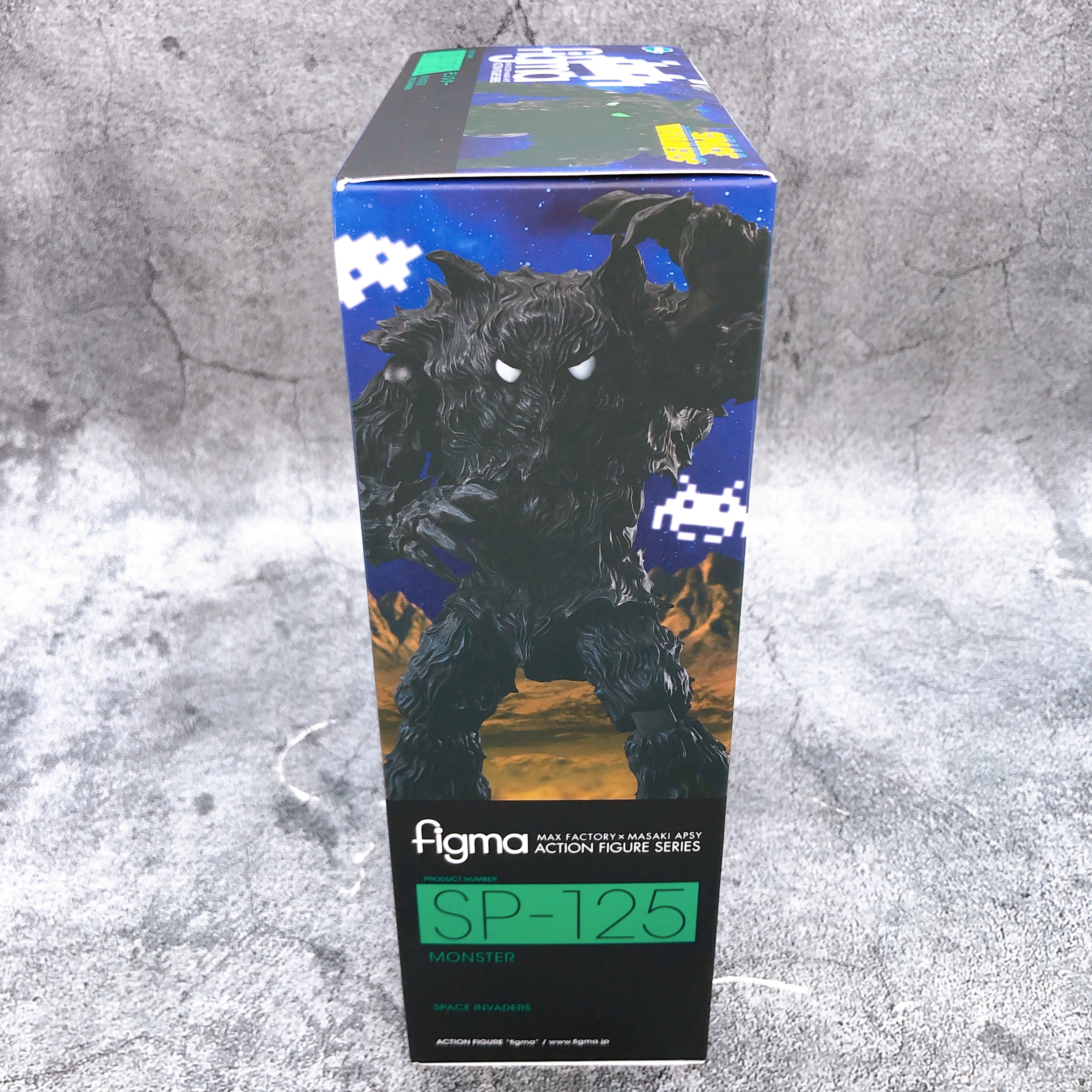 Space Invaders Monster Figma SP-125 Action Figure FREEing Japan Sealed