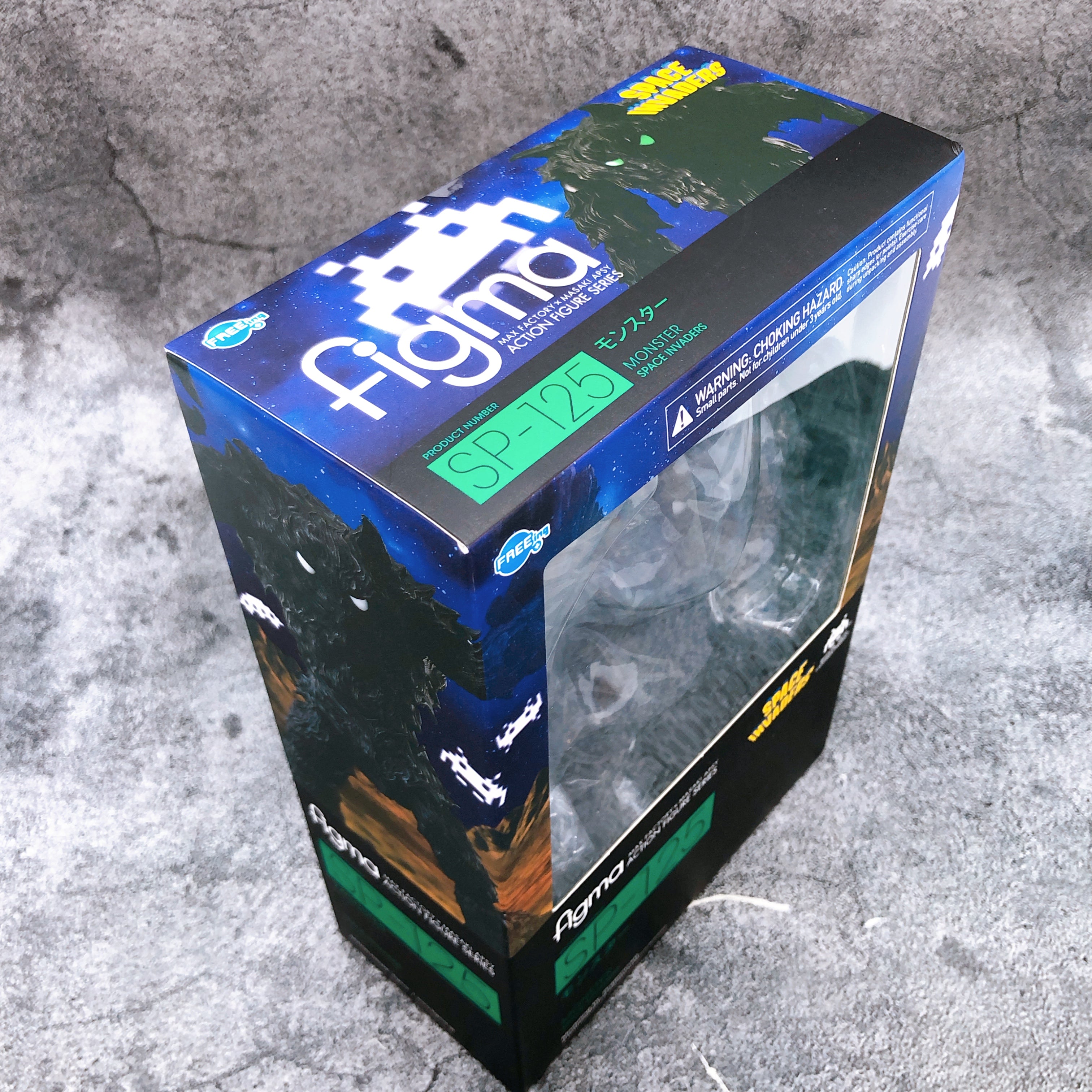 Space Invaders Monster Figma SP-125 Action Figure FREEing Japan Sealed