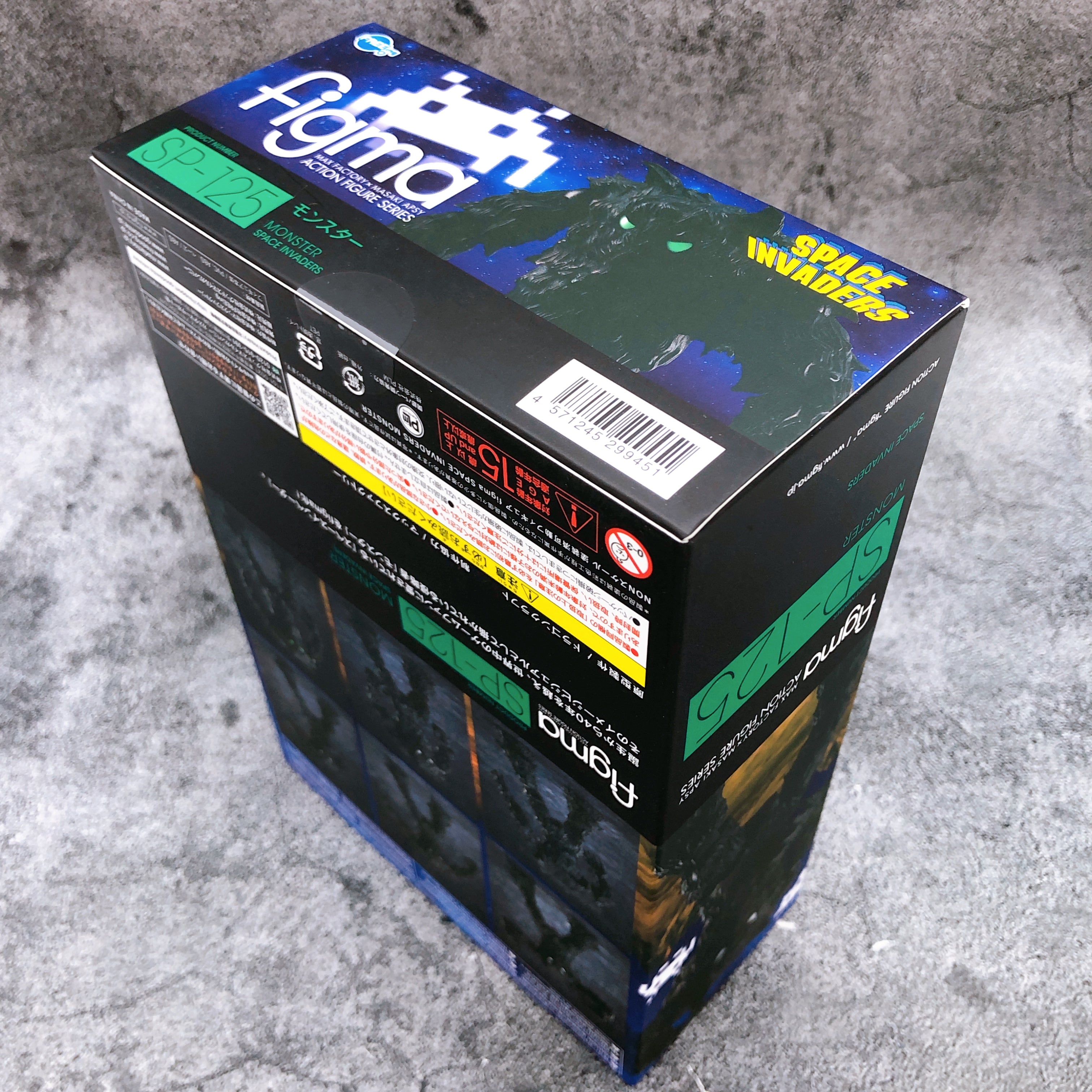 Space Invaders Monster Figma SP-125 Action Figure FREEing Japan Sealed
