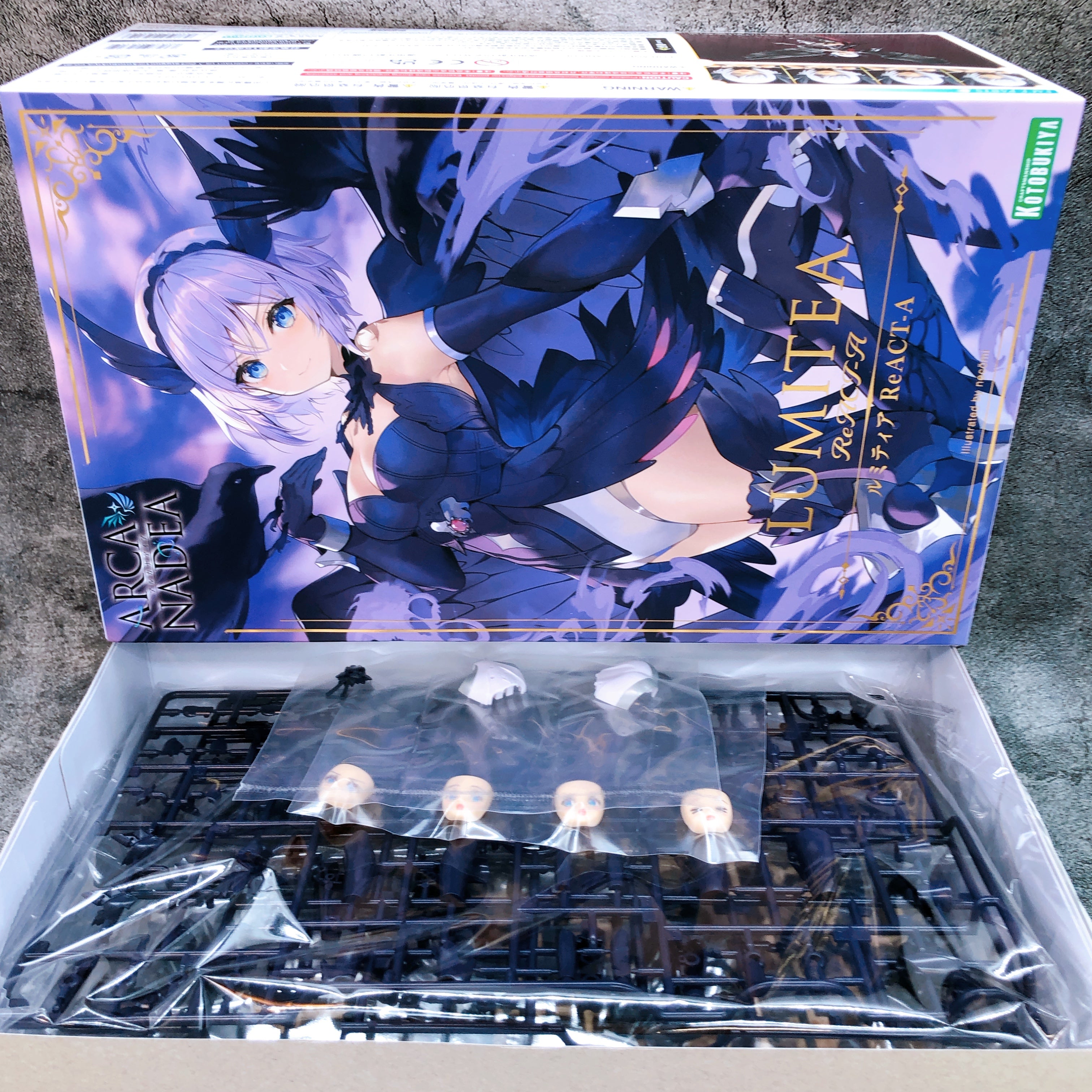 ARCANADEA Lumitea ReACT-A Non Scale Model Kit KOTOBUKIYA Japan NEW FASTSHIP