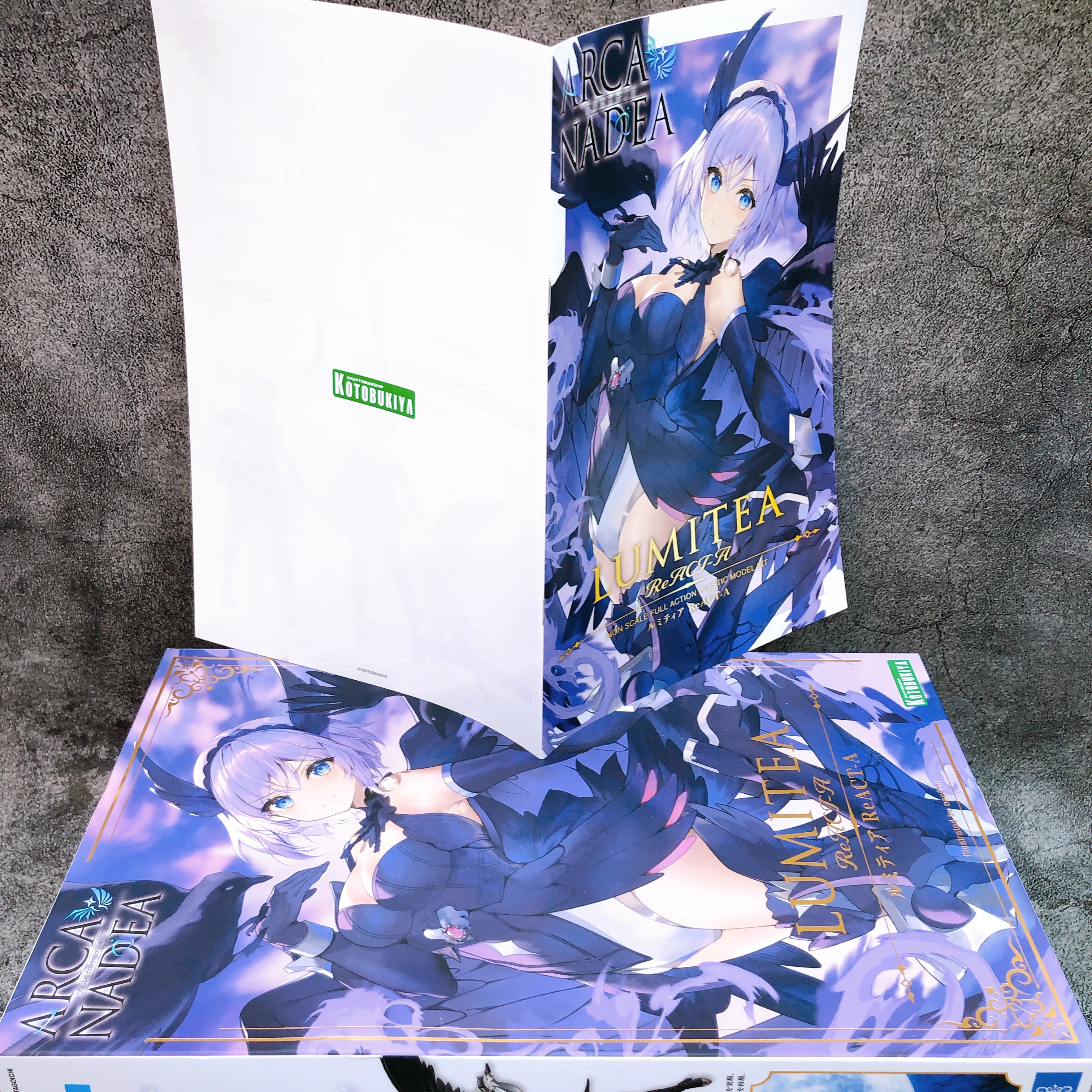 ARCANADEA Lumitea ReACT-A Non Scale Model Kit KOTOBUKIYA Japan NEW FASTSHIP