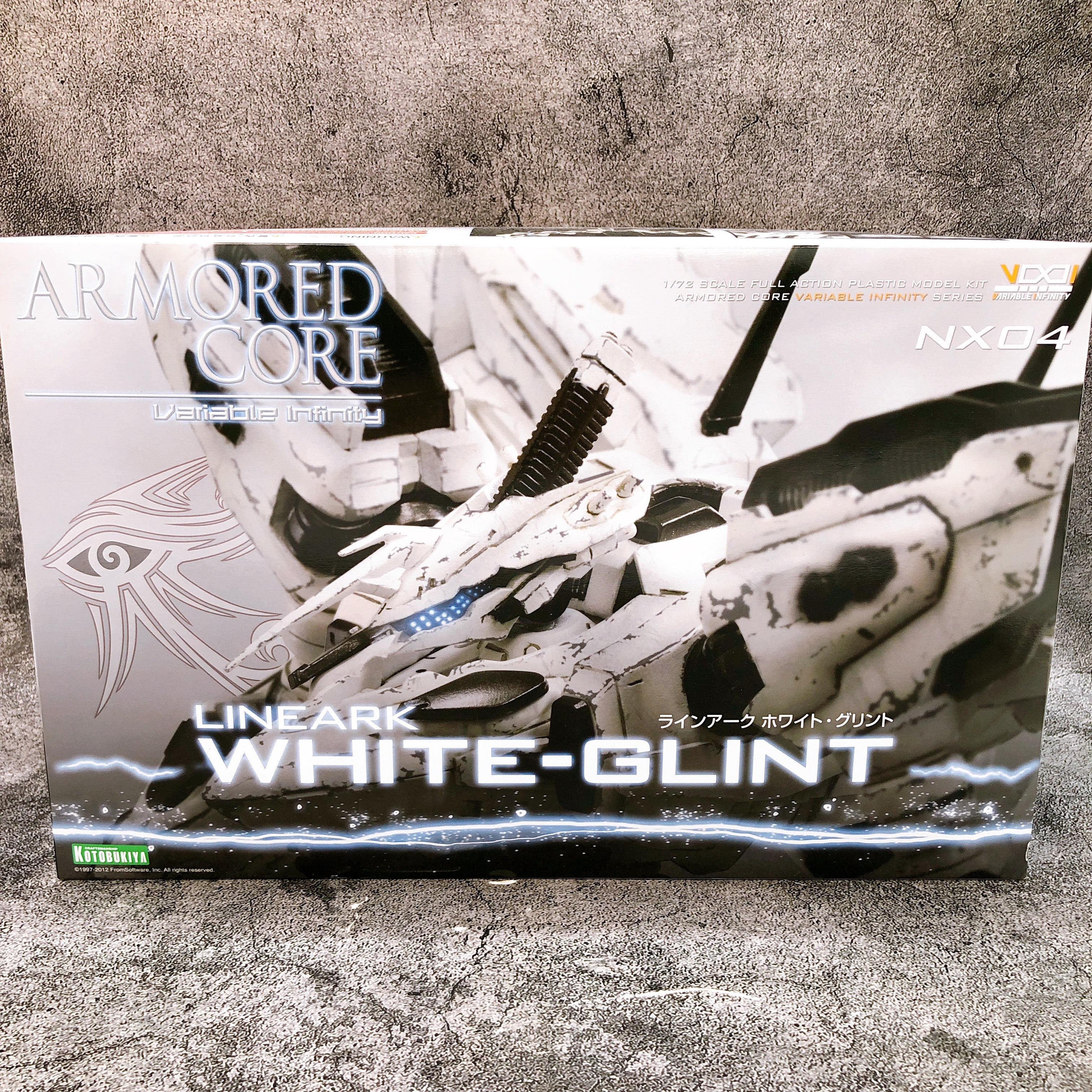 Armored Core LINEARK WHITE-GLINT 1/72 Full Action Model Kit KOTOBUKIYA Japan NEW
