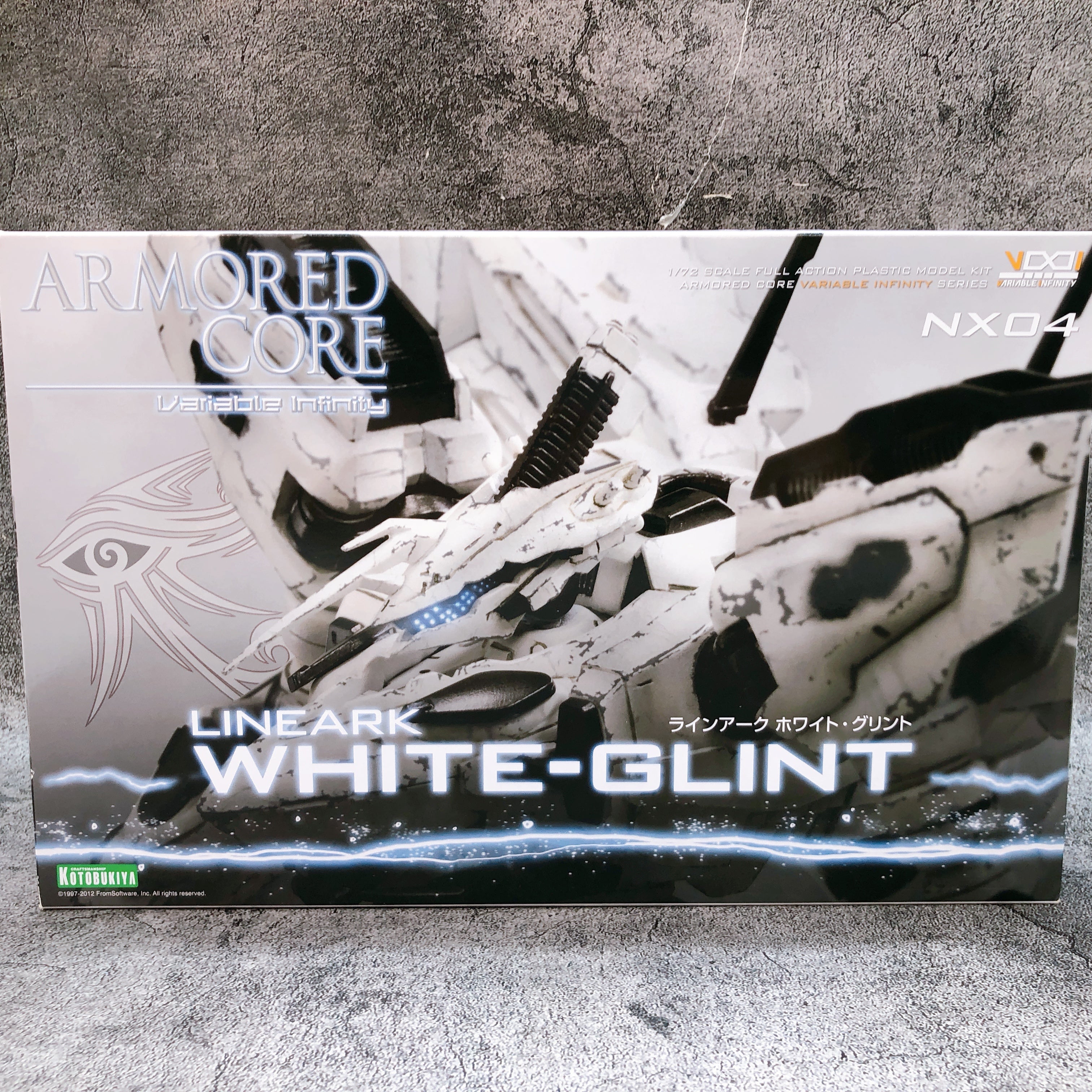 Armored Core LINEARK WHITE-GLINT 1/72 Full Action Model Kit KOTOBUKIYA Japan NEW