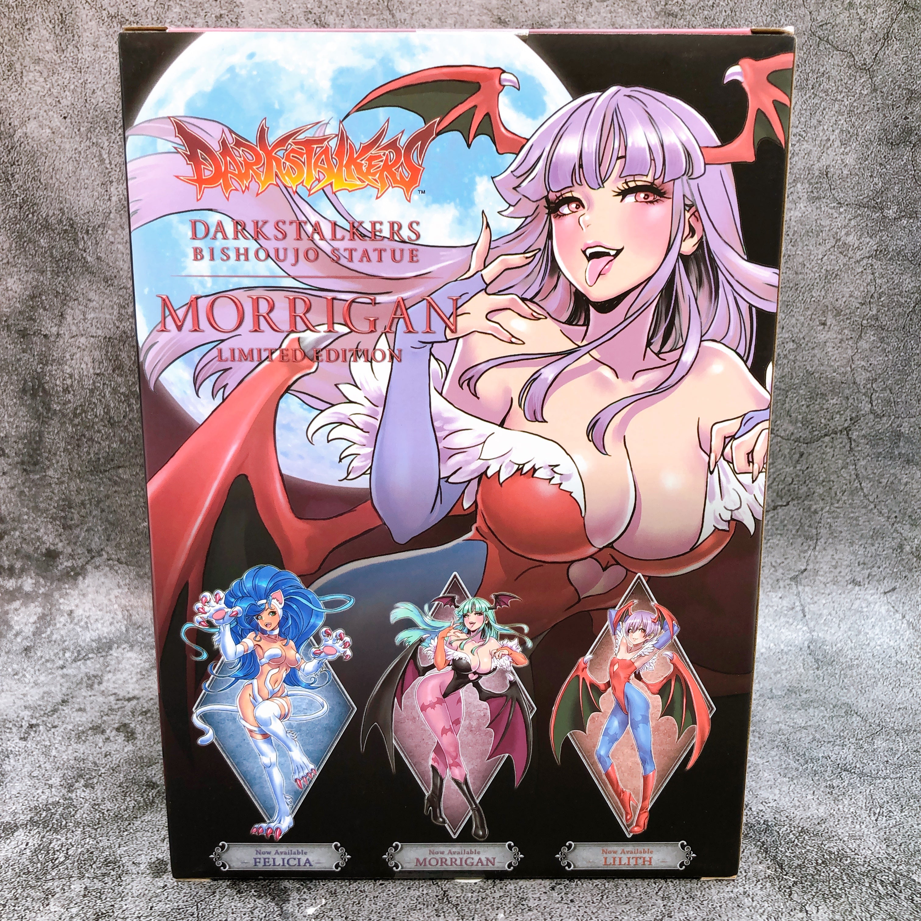 KOTOBUKIYA Darkstalkers Morrigan Limited Edition Bishoujo 1/7 Scale Figure NEW
