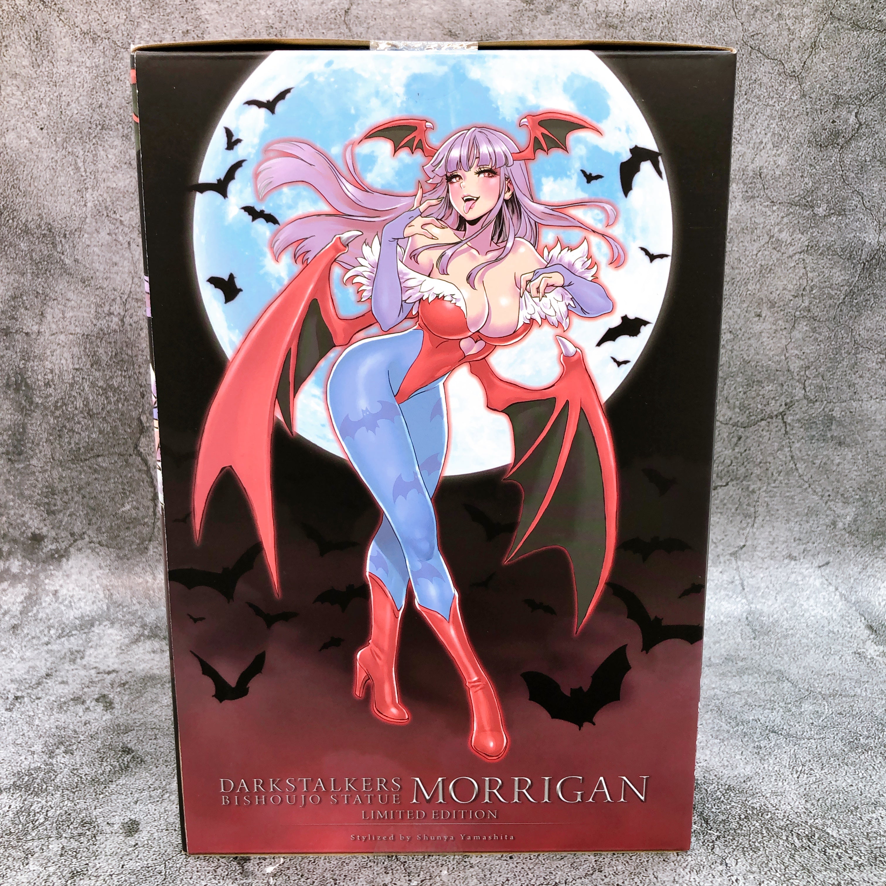 KOTOBUKIYA Darkstalkers Morrigan Limited Edition Bishoujo 1/7 Scale Figure NEW