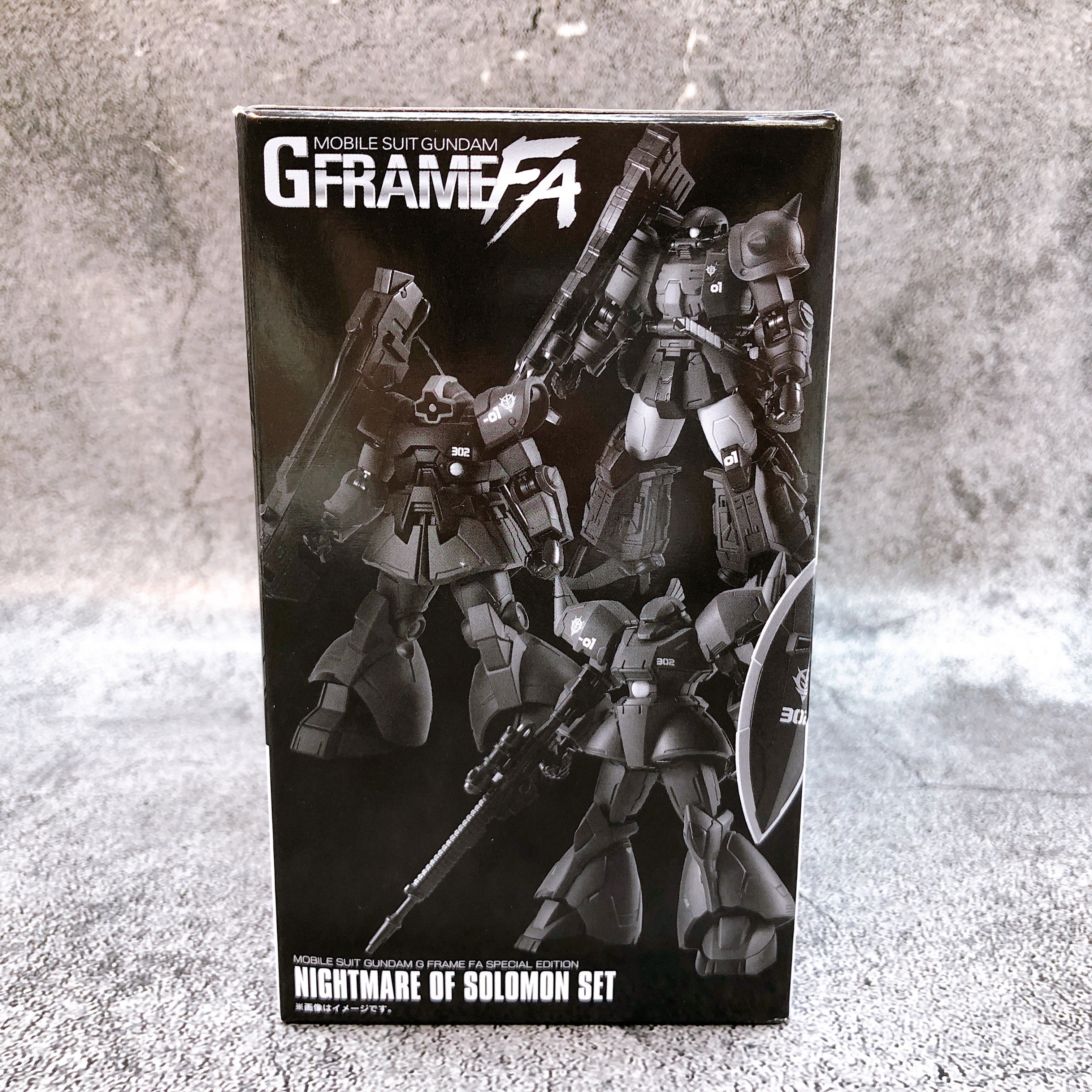 G Frame FA Gundam Nightmare of Solomon Set Anavel Gato Zaku & Dom & Gelgoog