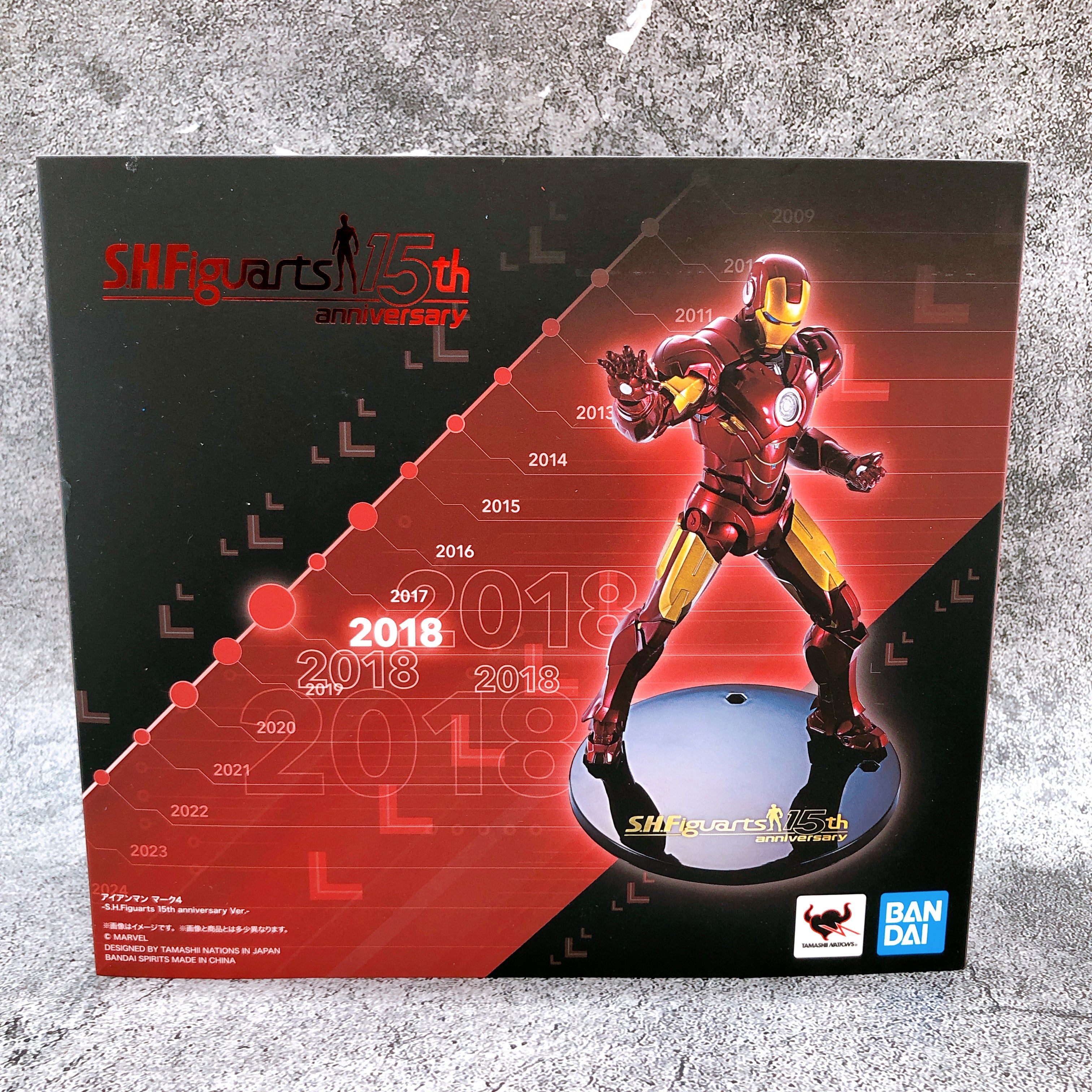Iron Man Mark 4 S.H.Figuarts 15th anniversary Ver. Action Figure Bandai NEW