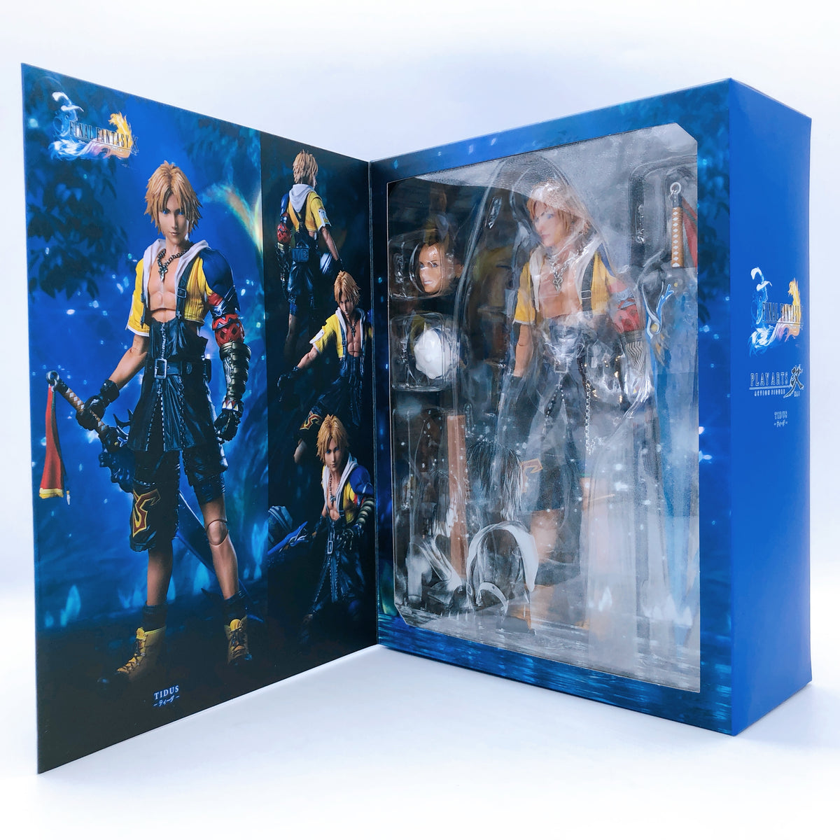 Play Arts Kai Final Fantasy X Tidus 2024 Edition Action Figure Square Enix 15+