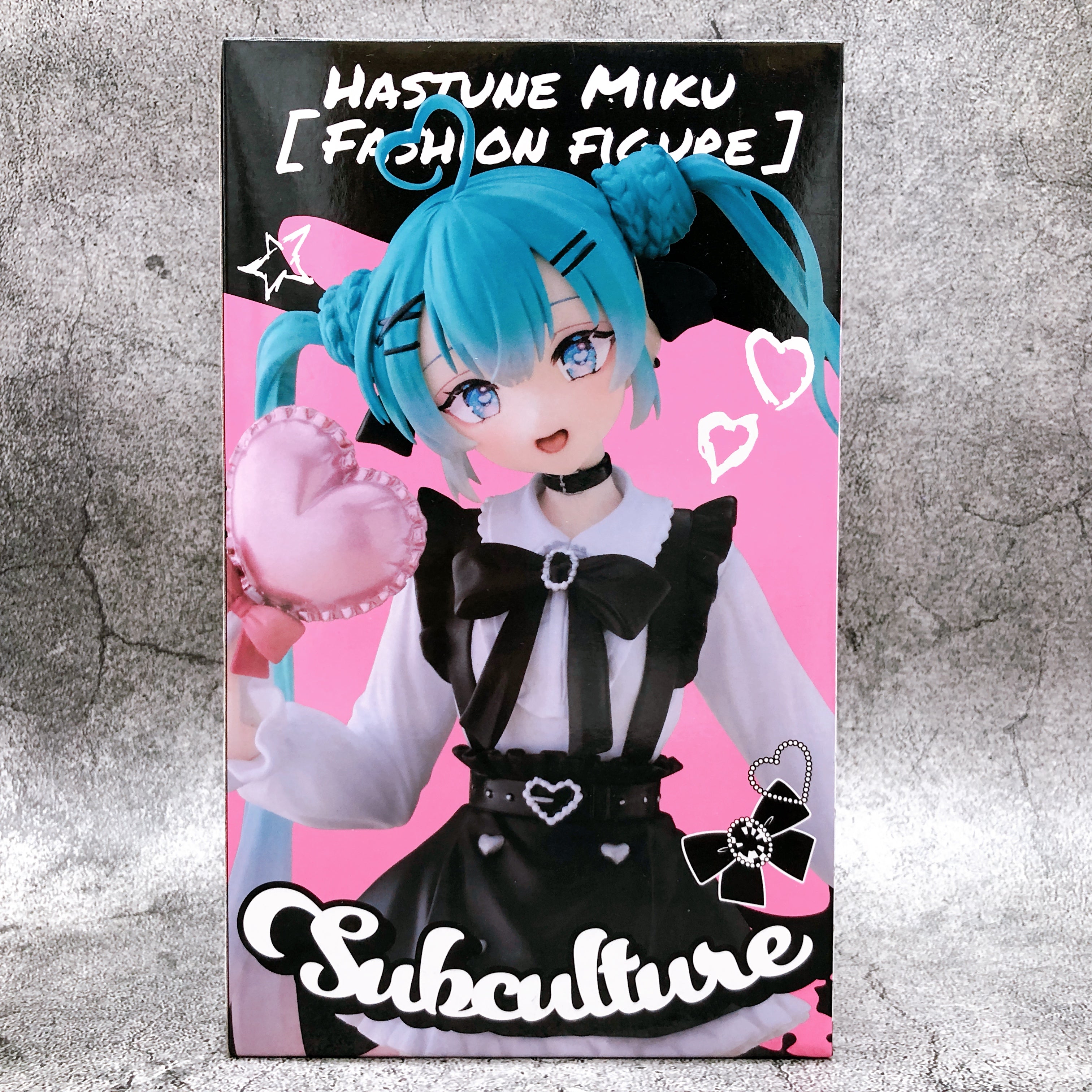 Hatsune Miku Fashion Figure Subculture Taito Japan FASTSHIP AUTHENTIC Sealed