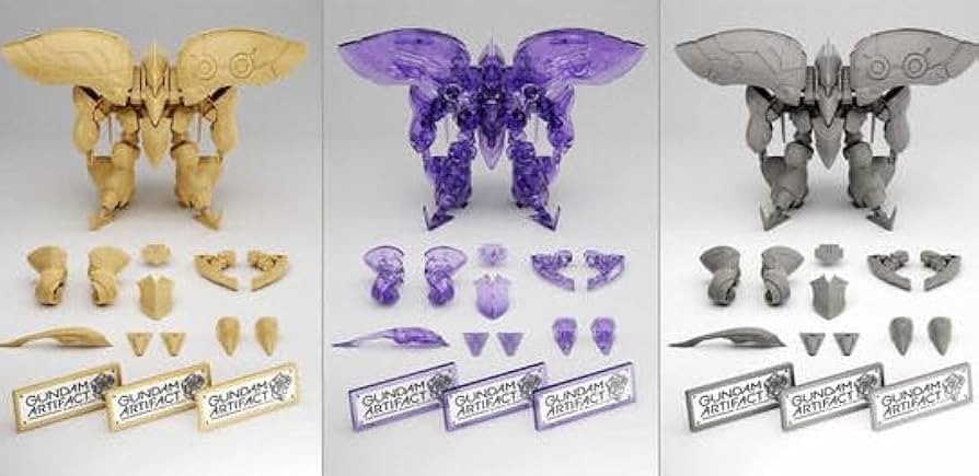 Gundam Artifact Mass-Produced Qubeley Set of 3 Mini Kit Premium Bandai Japan NEW