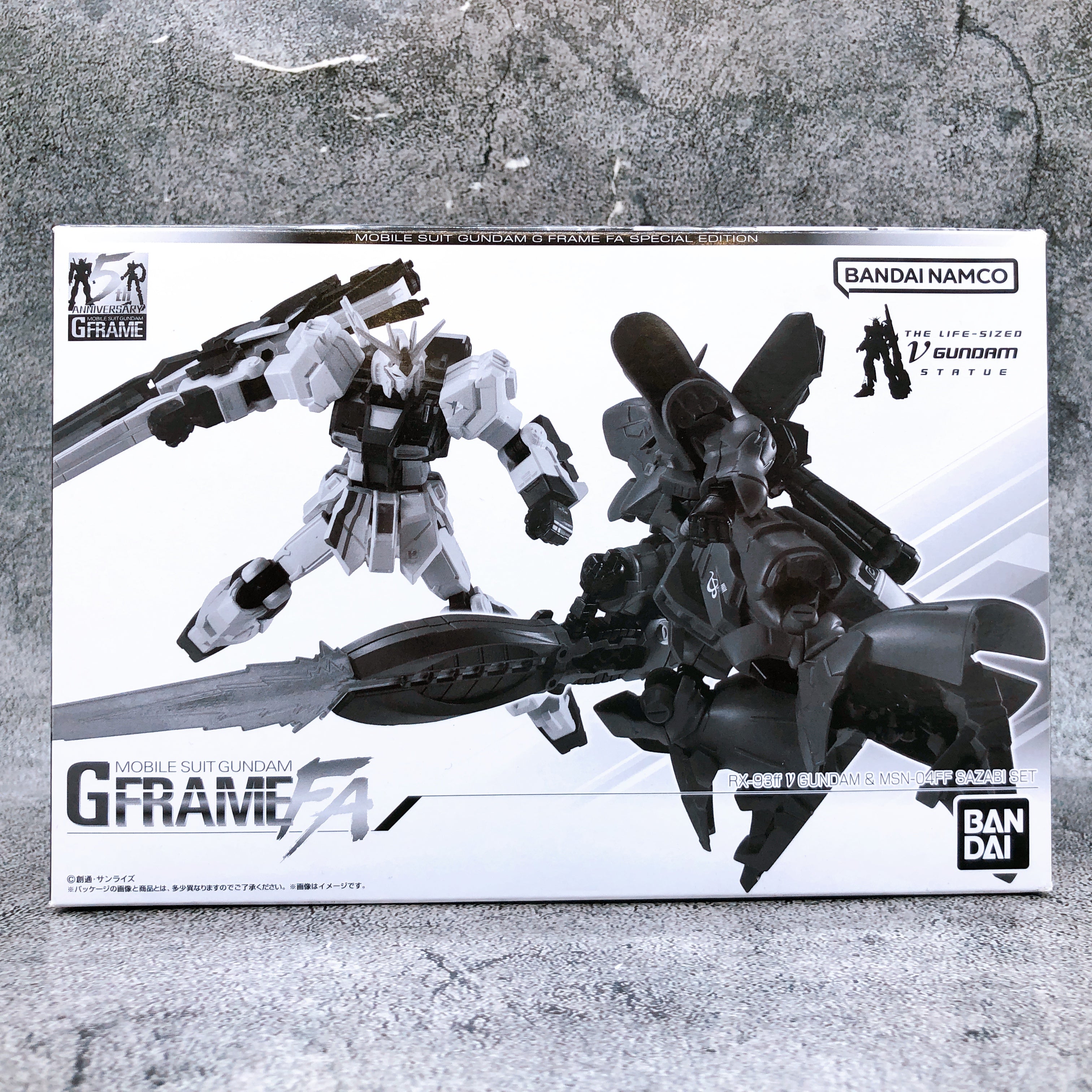 G Frame FA Nu Gundam & Sazabi SET RX-93ff MSN-04FF Bandai Japan Shokugan Figure