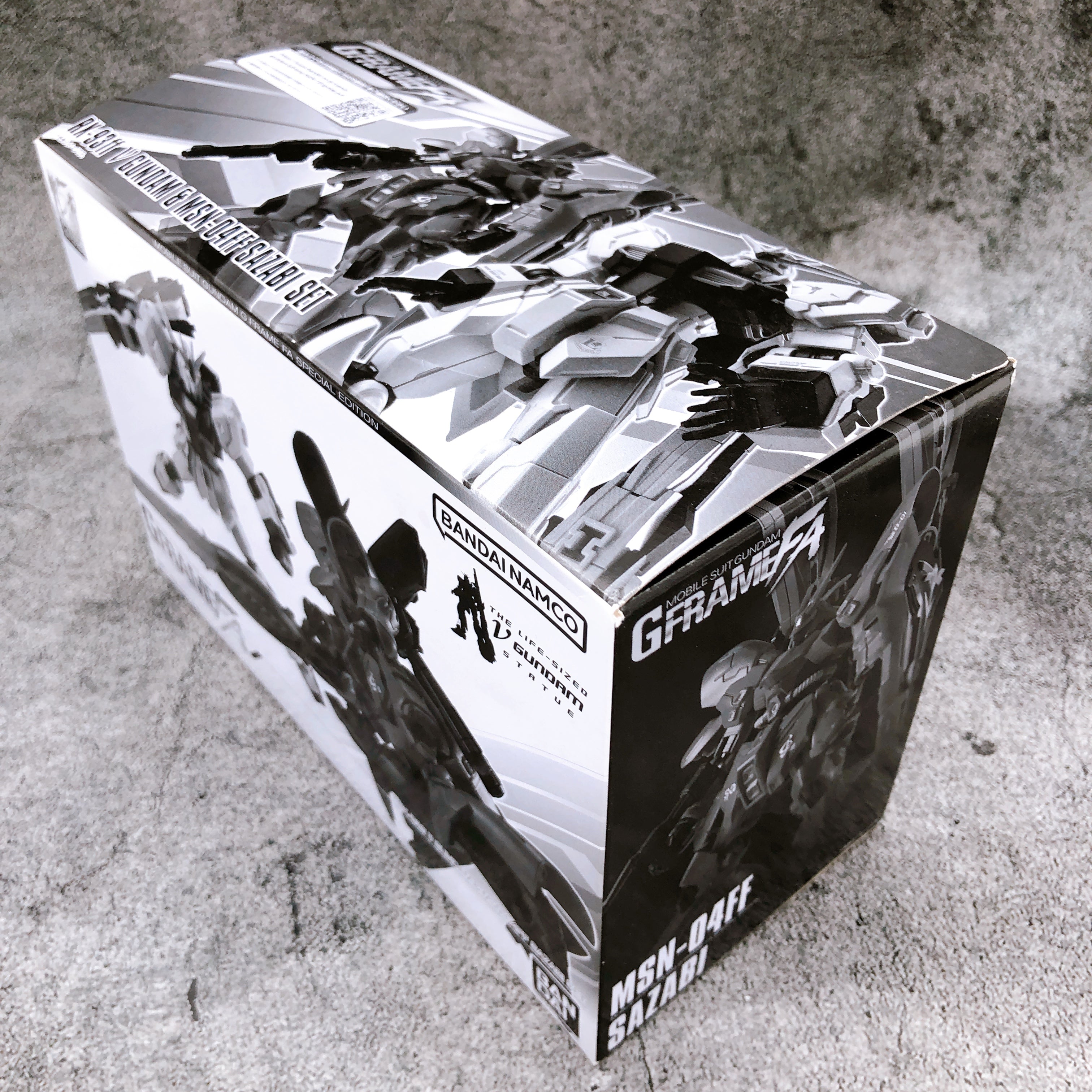 G Frame FA Nu Gundam & Sazabi SET RX-93ff MSN-04FF Bandai Japan Shokugan Figure