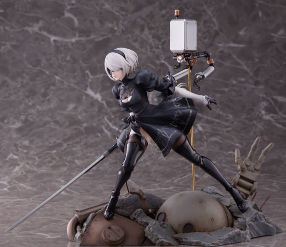 NieR:Automata Ver1.1a 2B 1/7 Scale Figure Deluxe Edition Aniplex Japan FASTSHIP