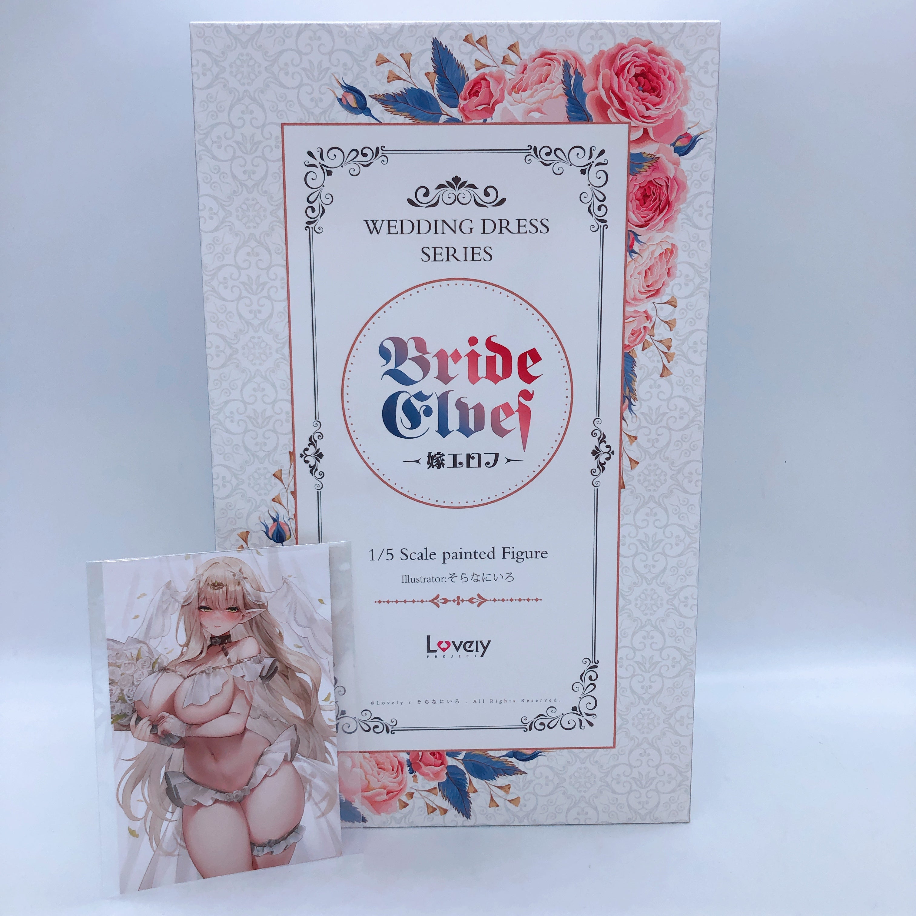 (w/Bonus) Bride Elves 1/5.5 Scale Figure Sora Nani Iro Illustrator Lovely Japan