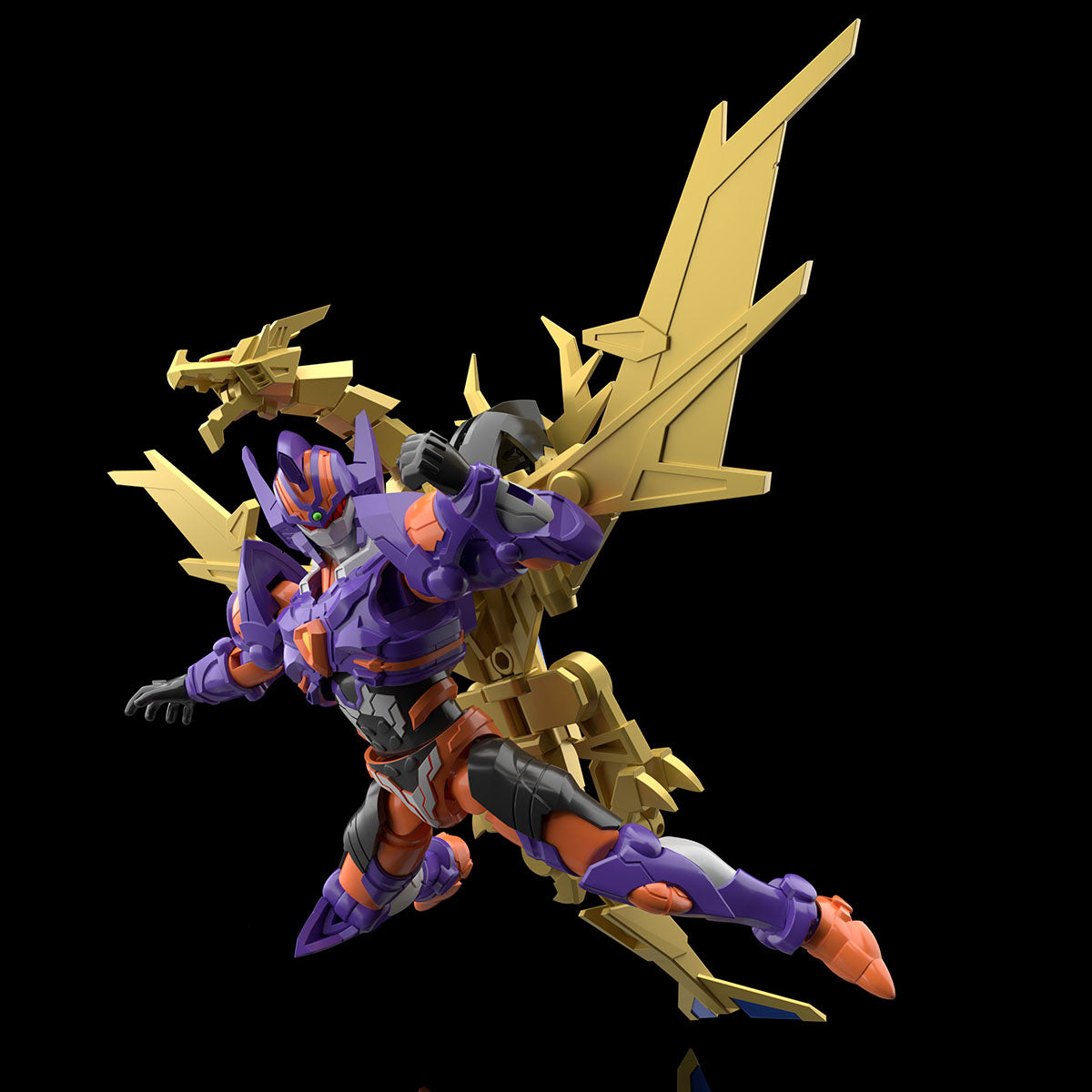 SMP Gridknight & Goldburn SSSS.DYNAZENON Shokugan Model Kit Premium Bandai NEW