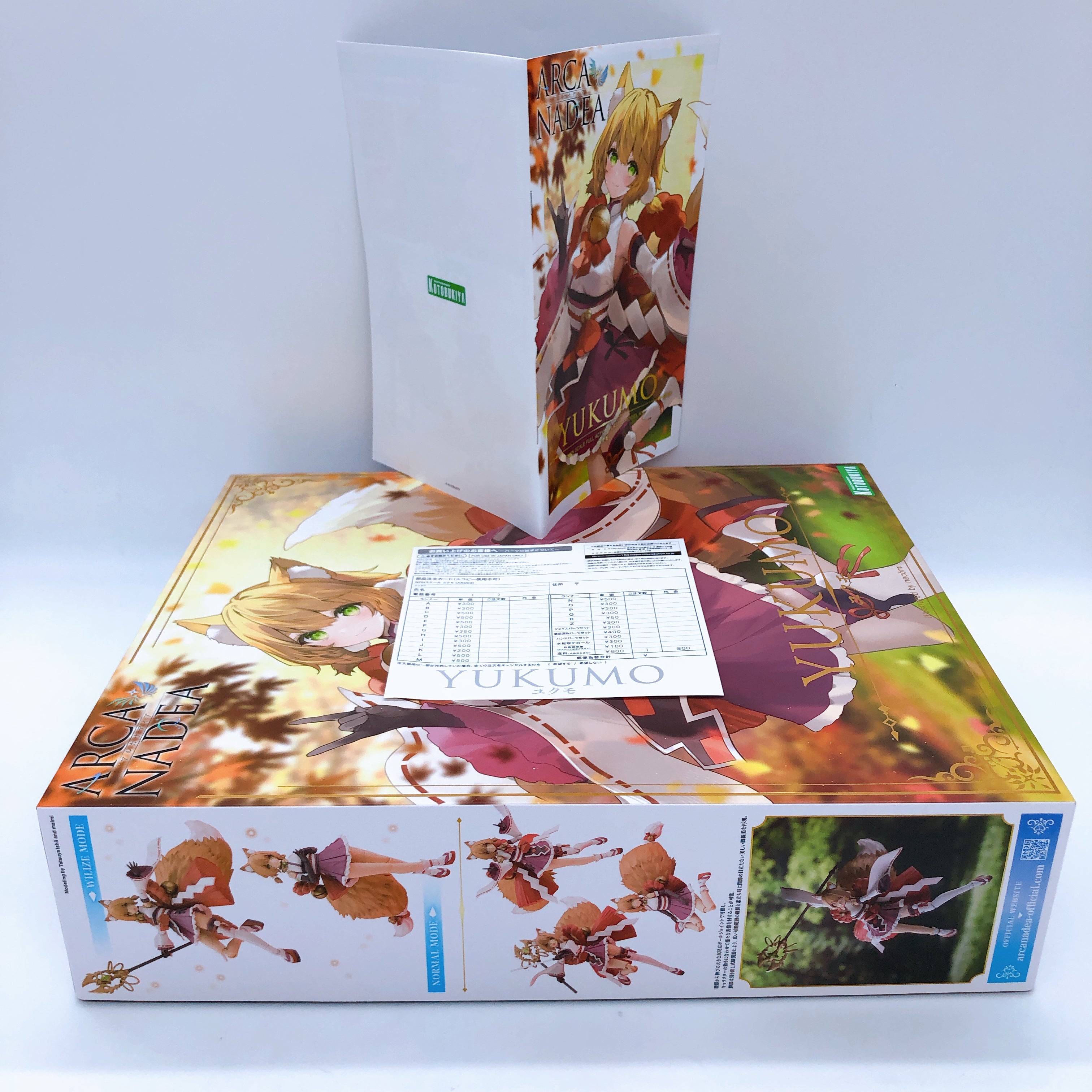 Arcanadea Yukumo with corrected parts Non Scale Model Kit KOTOBUKIYA Japan NEW