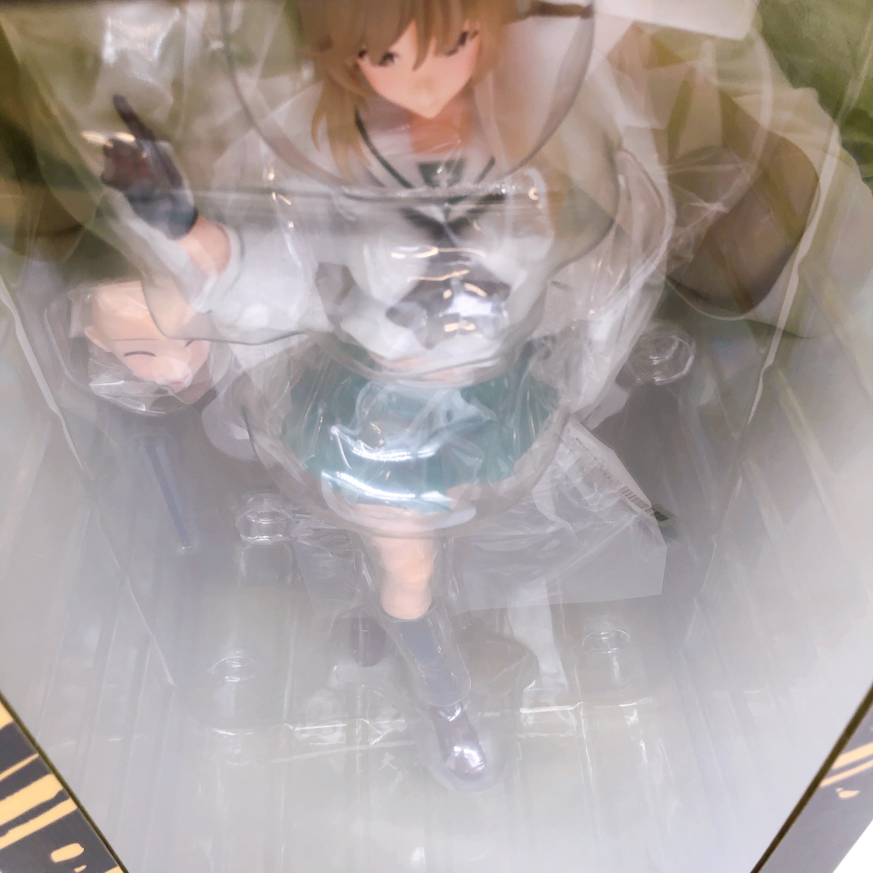Girls und Panzer Chiyo Shimada Oarai Girls 1/7 Scale Figure WAVE Japan AUTHENTIC