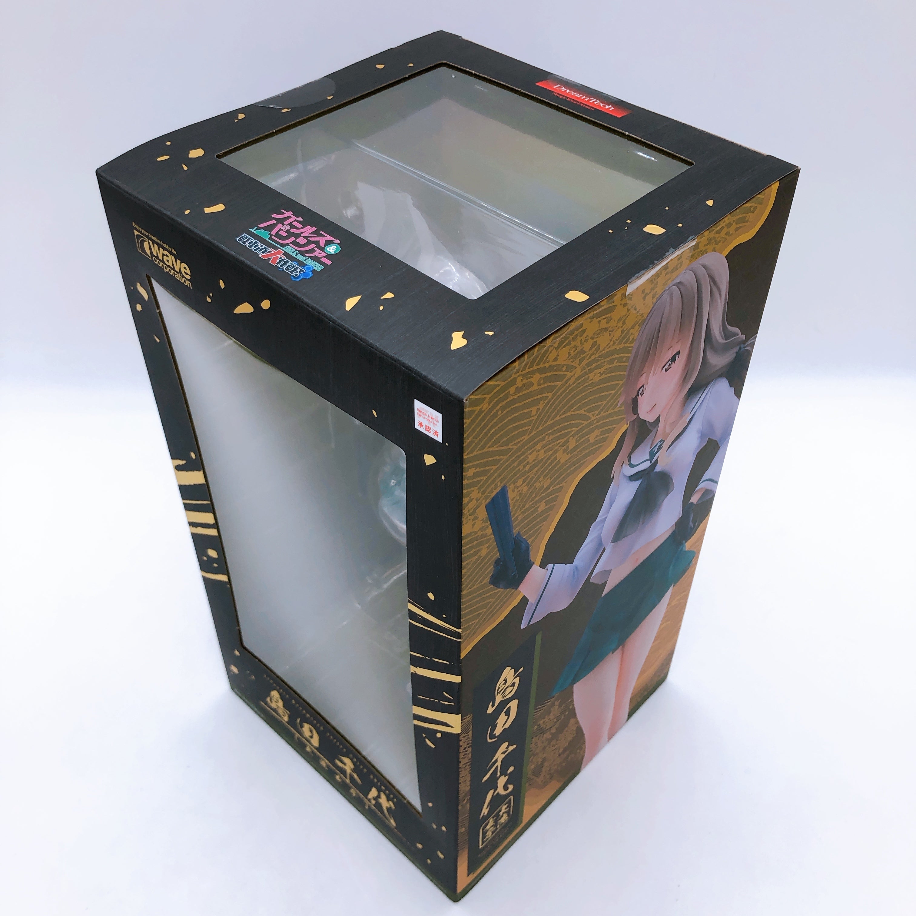 Girls und Panzer Chiyo Shimada Oarai Girls 1/7 Scale Figure WAVE Japan AUTHENTIC