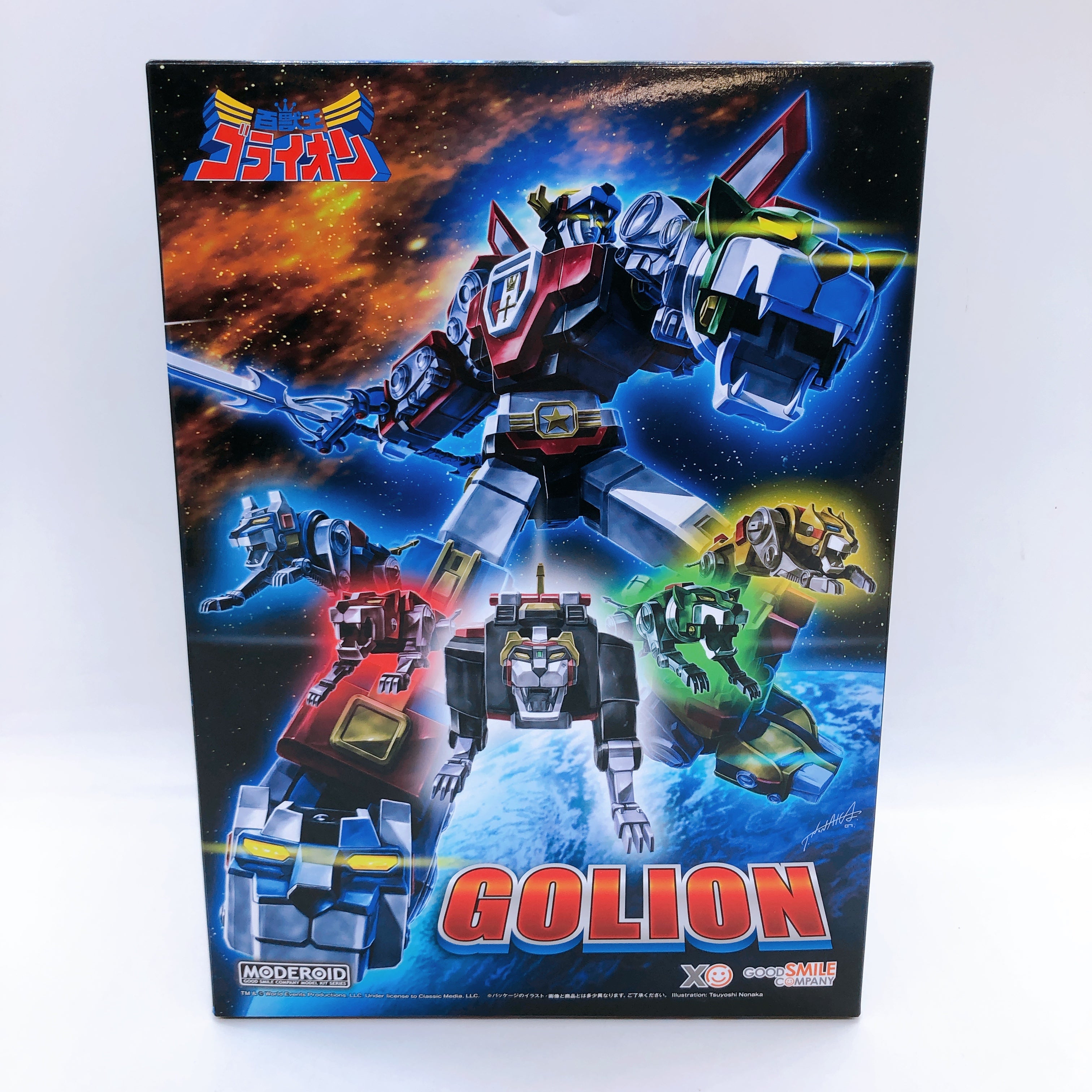 MODEROID GoLion Beast King GoLion Voltron Model Kit Good Smile Company Sealed