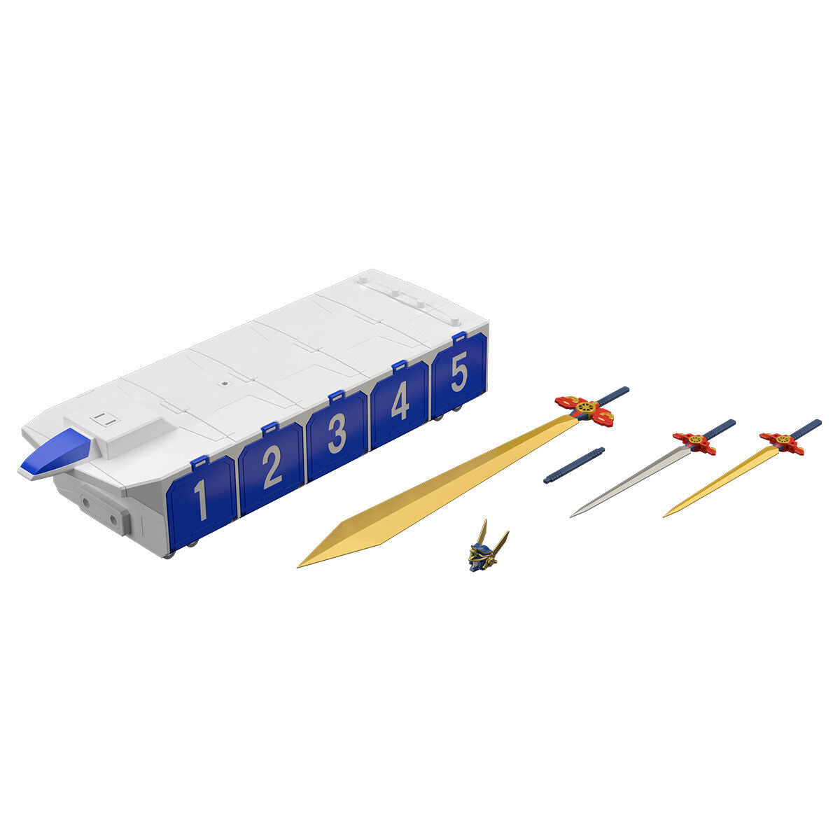 SMP Might Gaine Kaiser Carrier & Storm Sword Set Brave Express Kit Bandai NEW