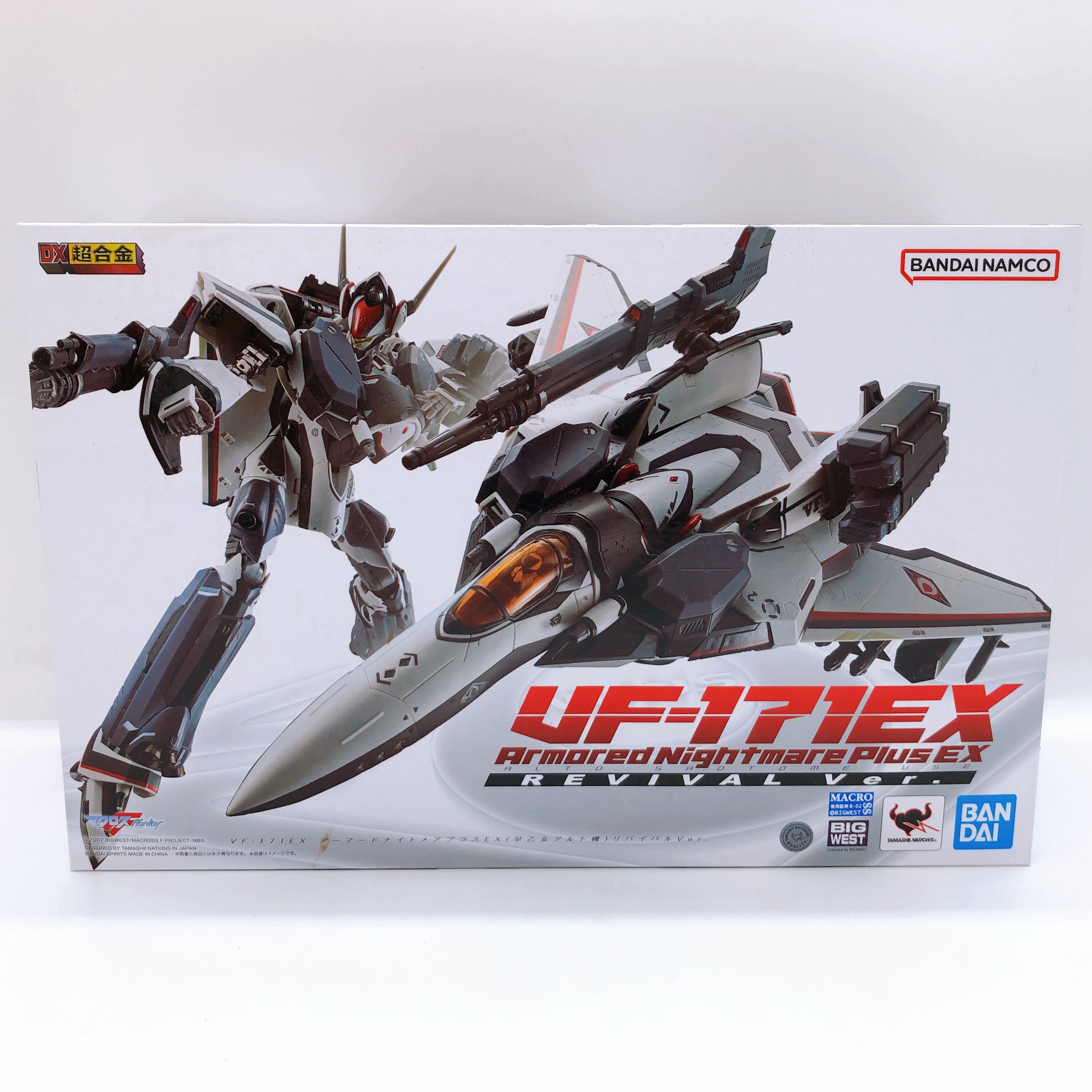 DX Chogokin Macross F VF-171EX Armored Nightmare Plus EX Revival Ver Bandai NEW