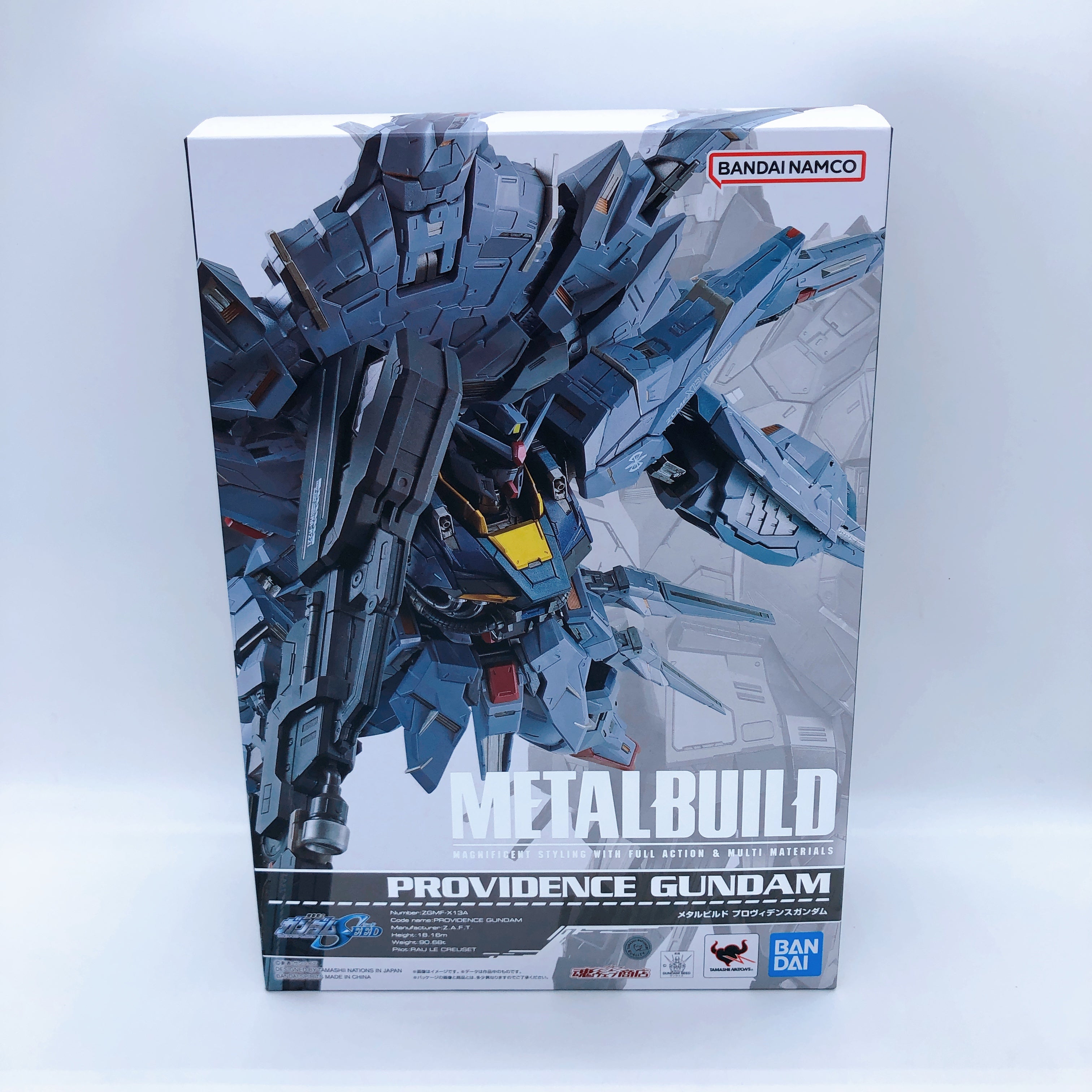 Metal Build Providence Gundam Action Figure Gundam SEED Bandai Japan Sealed